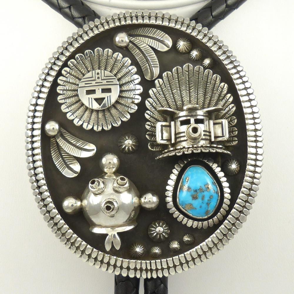 Three Kachina Bola Tie