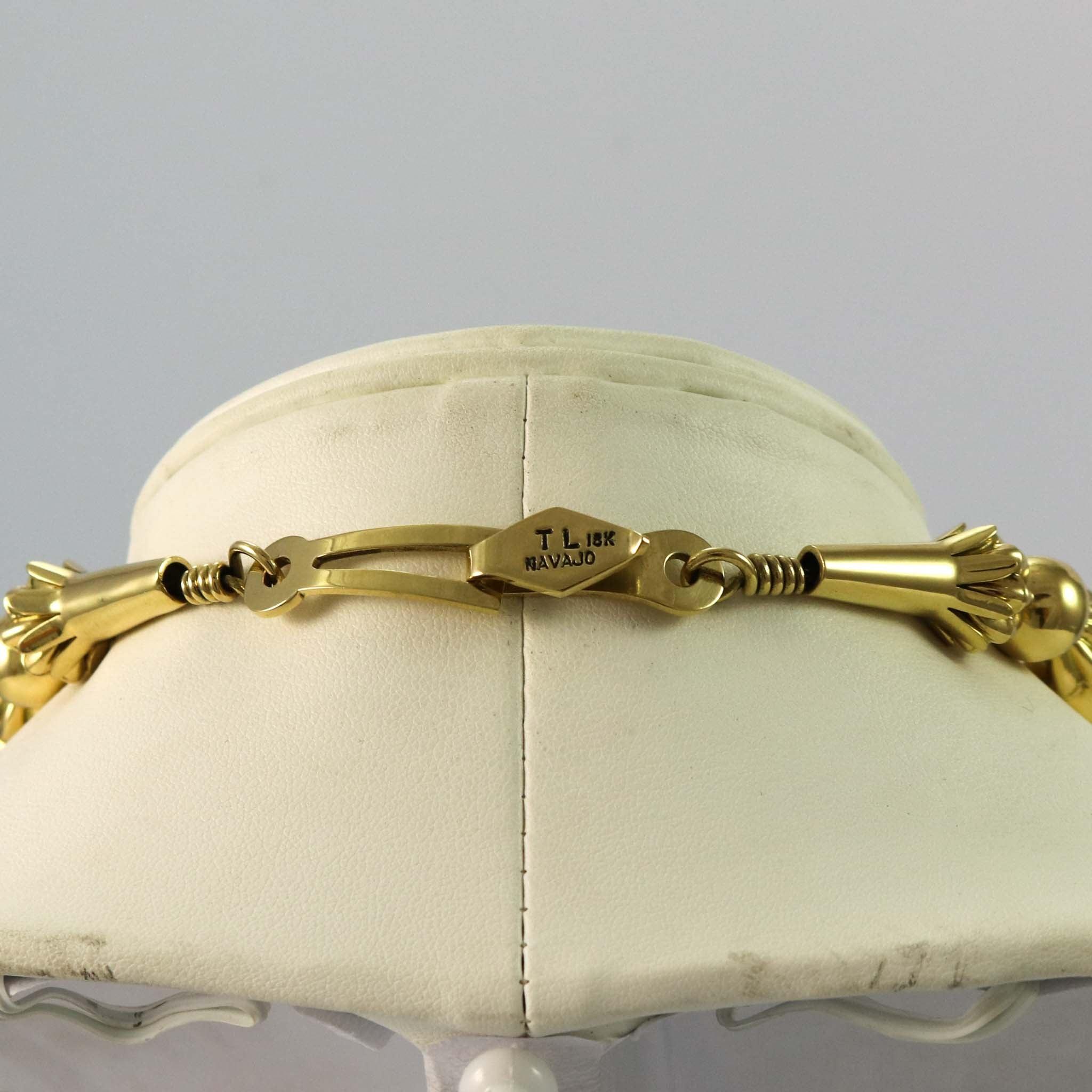 Award-Winning 18k Gold Bead Necklace - Image 9
