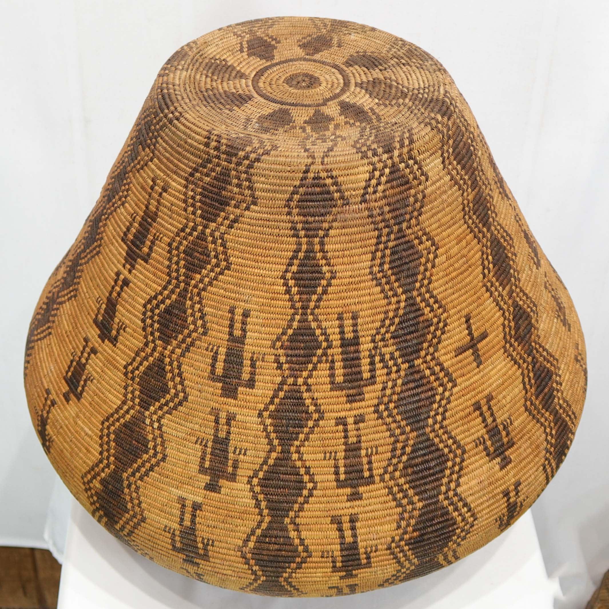 1910 Figured Apache Olla - Image 7
