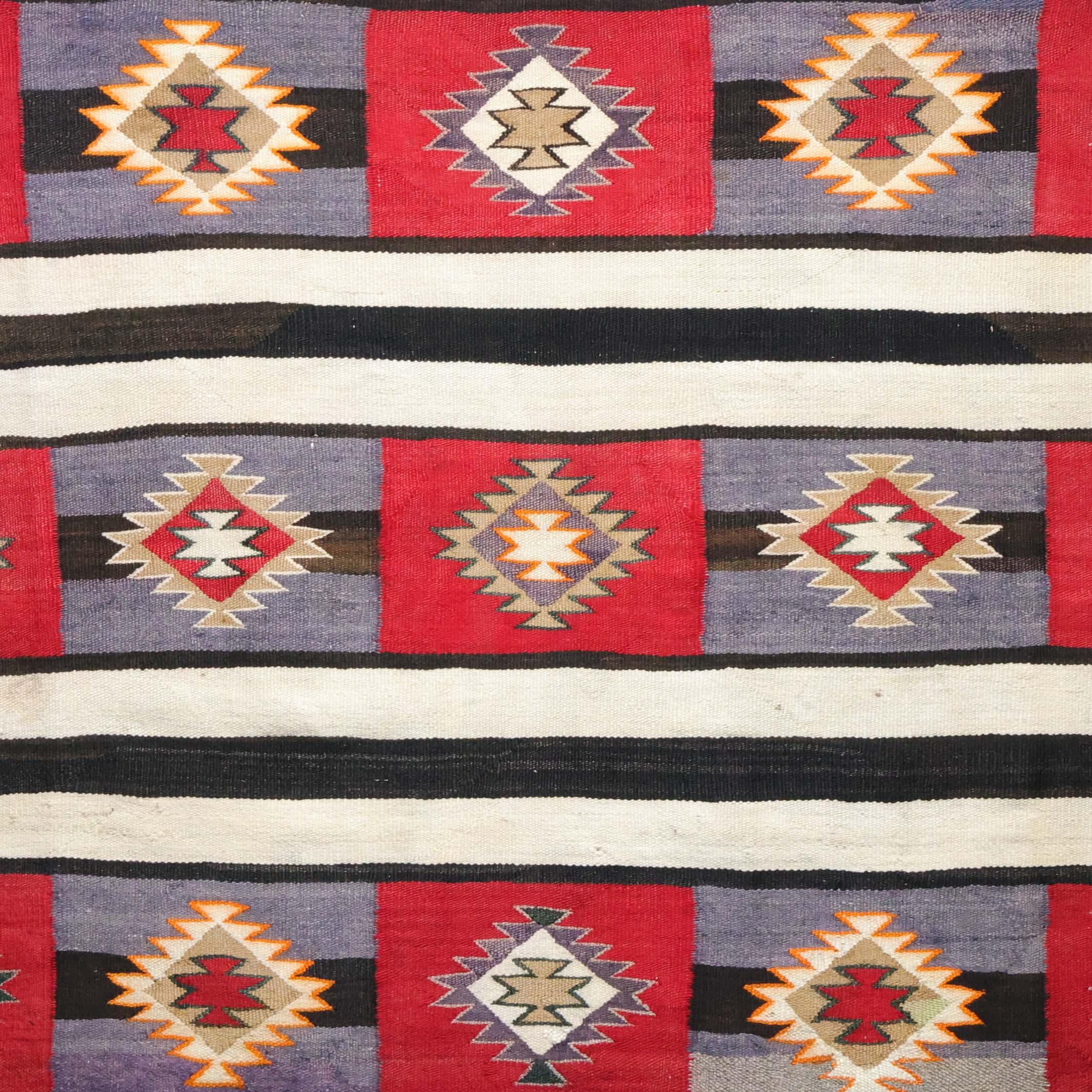 1930s Red Mesa Chief Blanket - Image 2