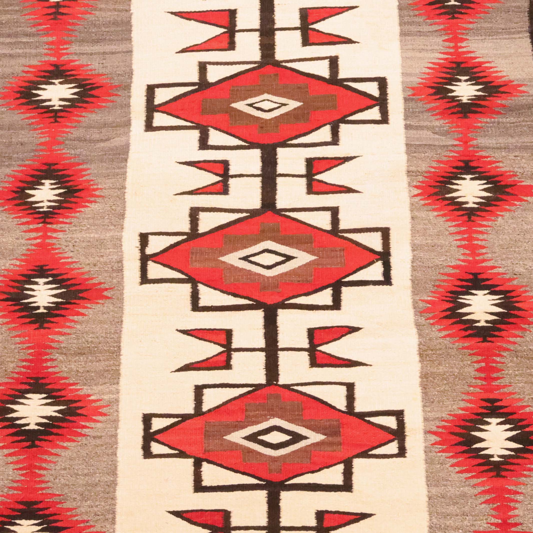 1930s Red Mesa Runner - Image 2