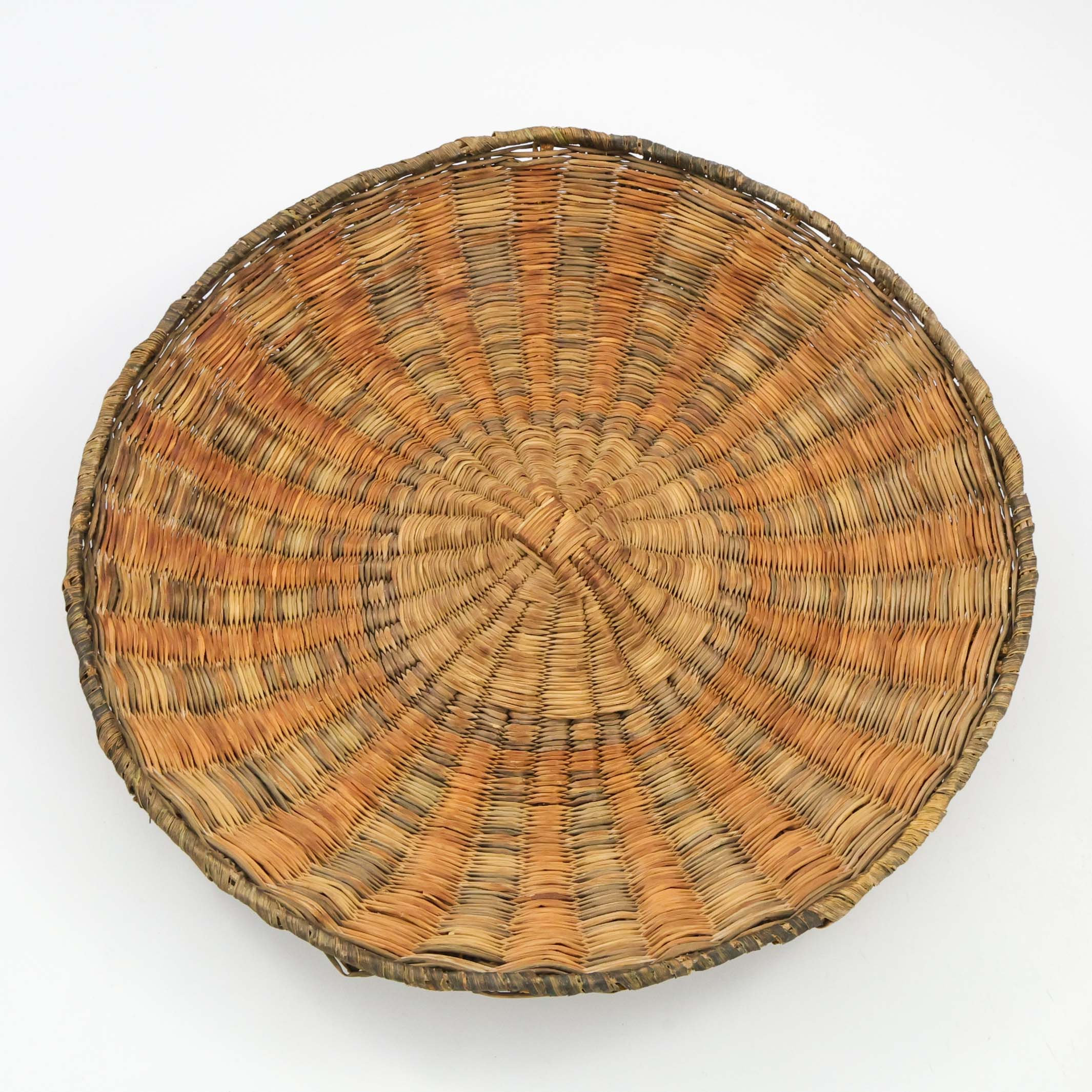 1940s Hopi Wicker Plaque - Image 2