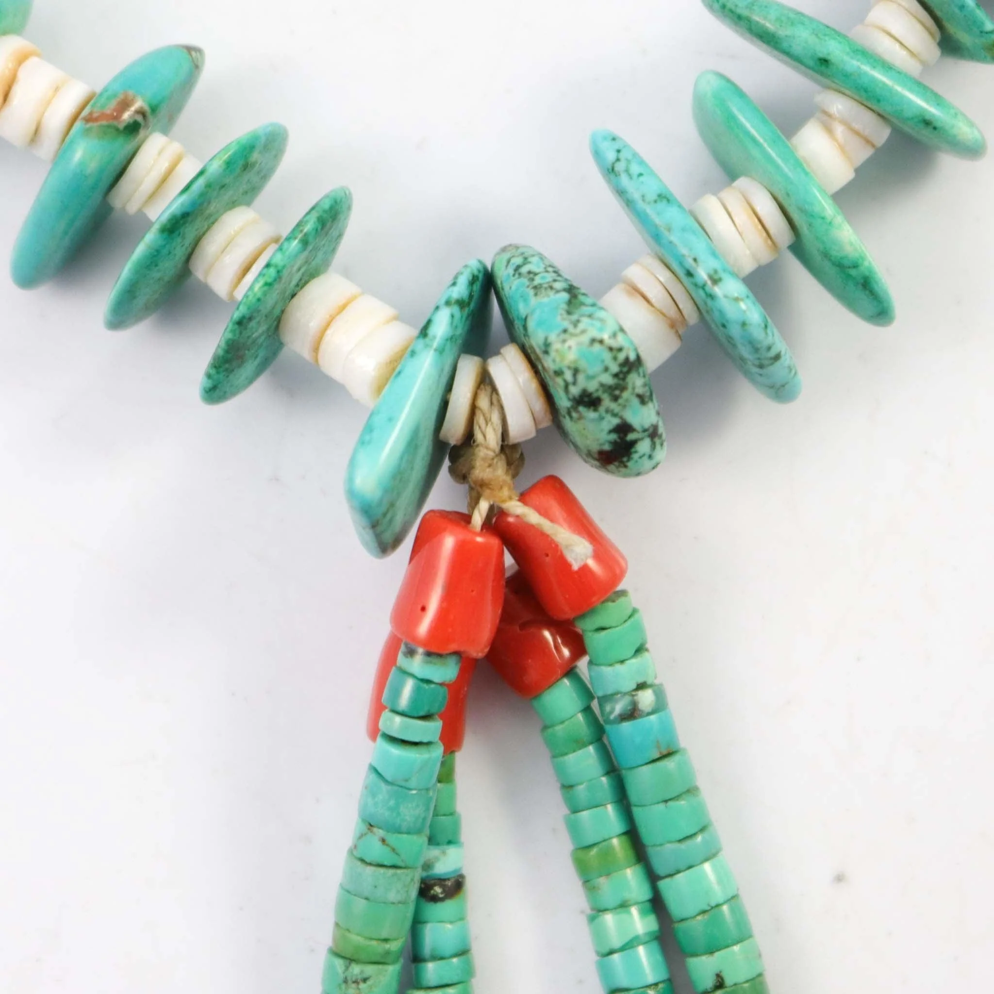 1940s Turquoise Jacla Necklace - Image 3