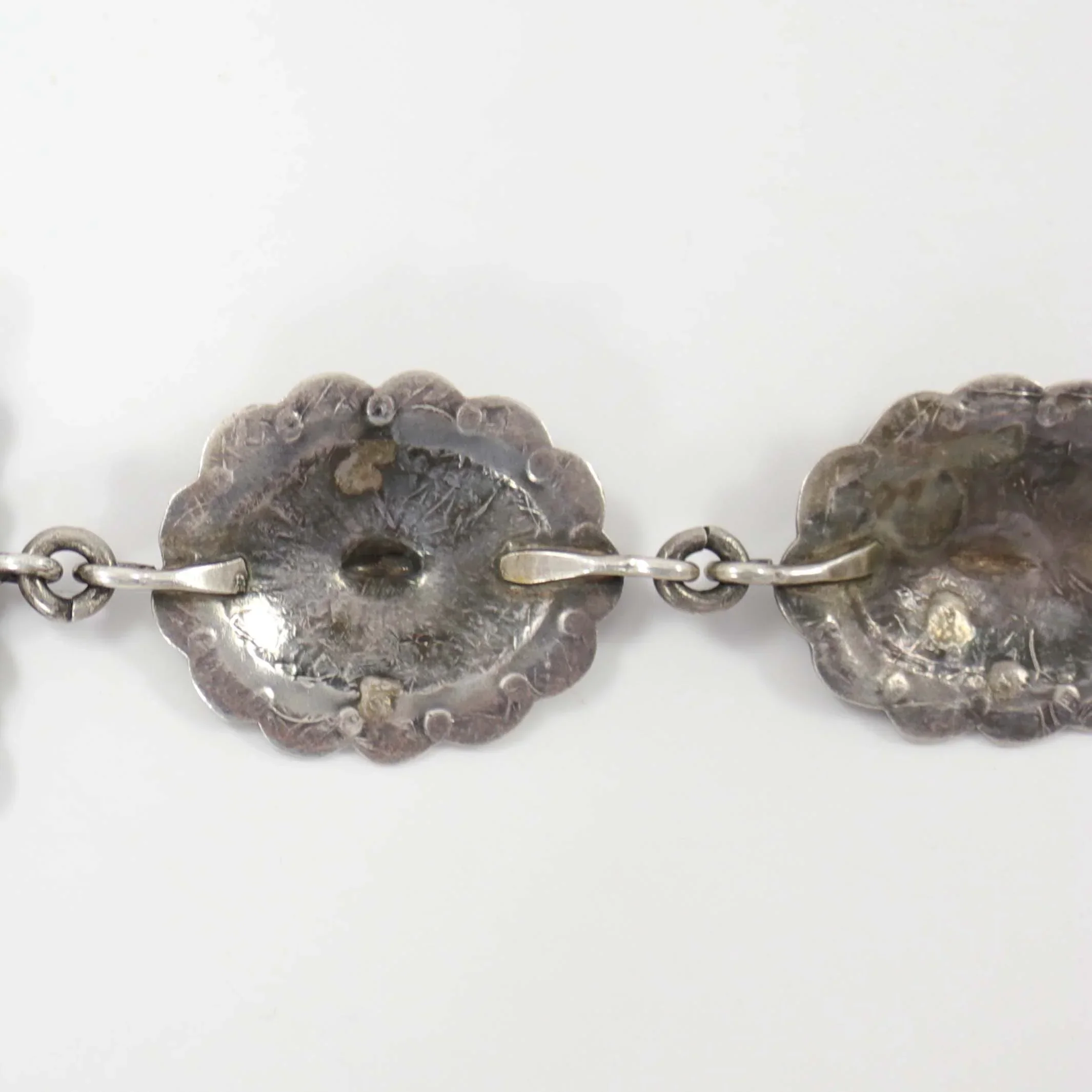 1940s Silver Concho Belt - Image 6