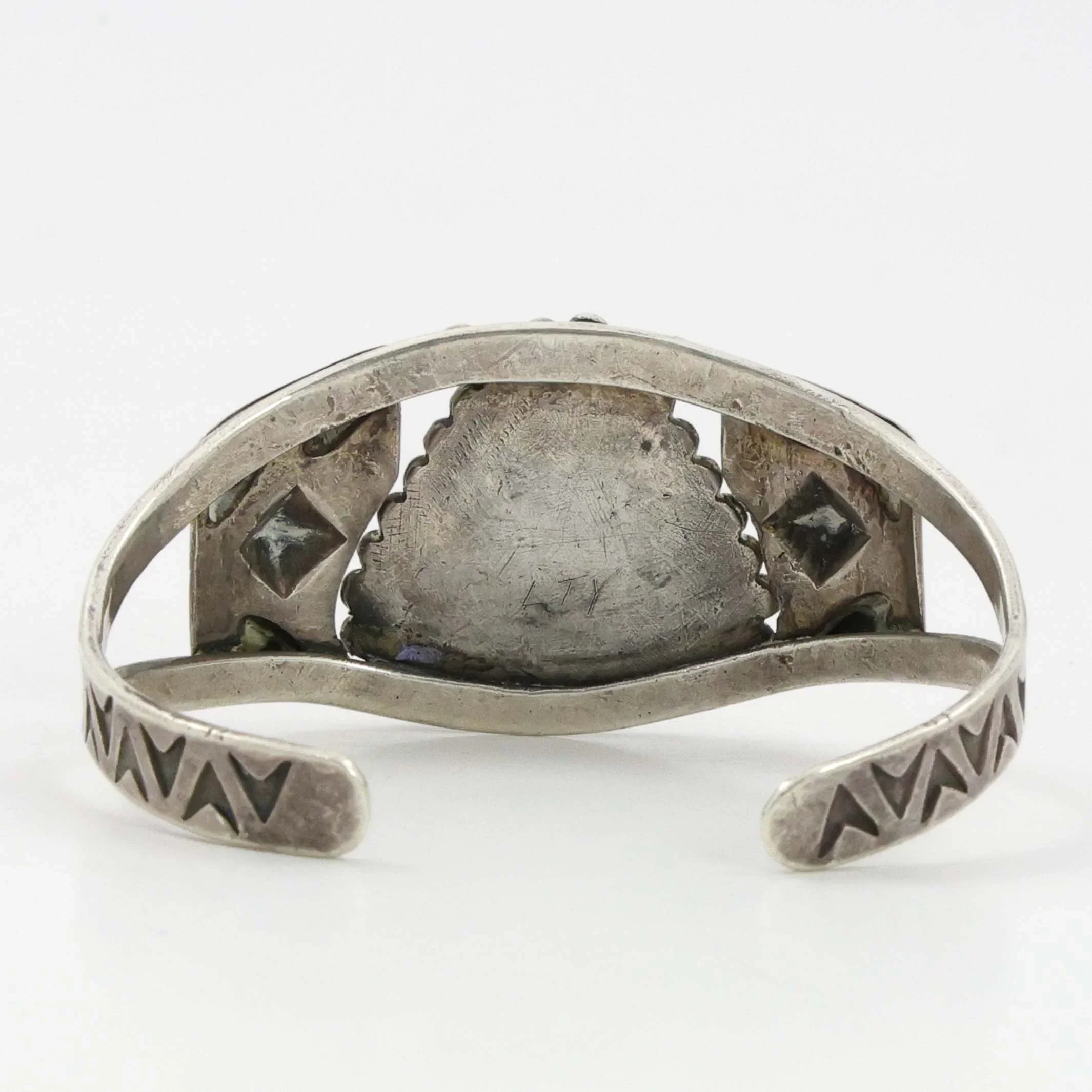 1940s Turquoise Cuff - Image 4