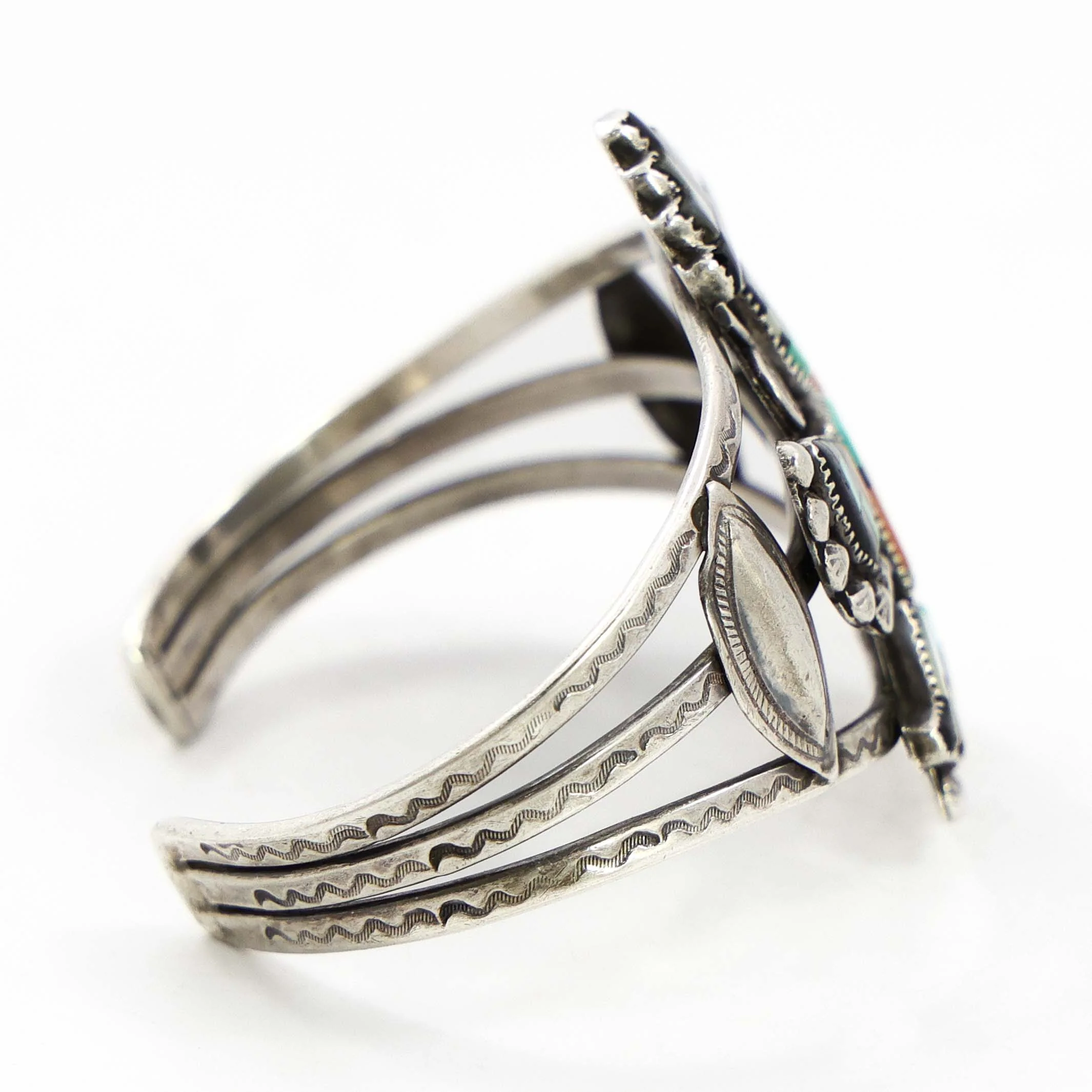 1940s Zuni Knifewing Cuff - Image 3