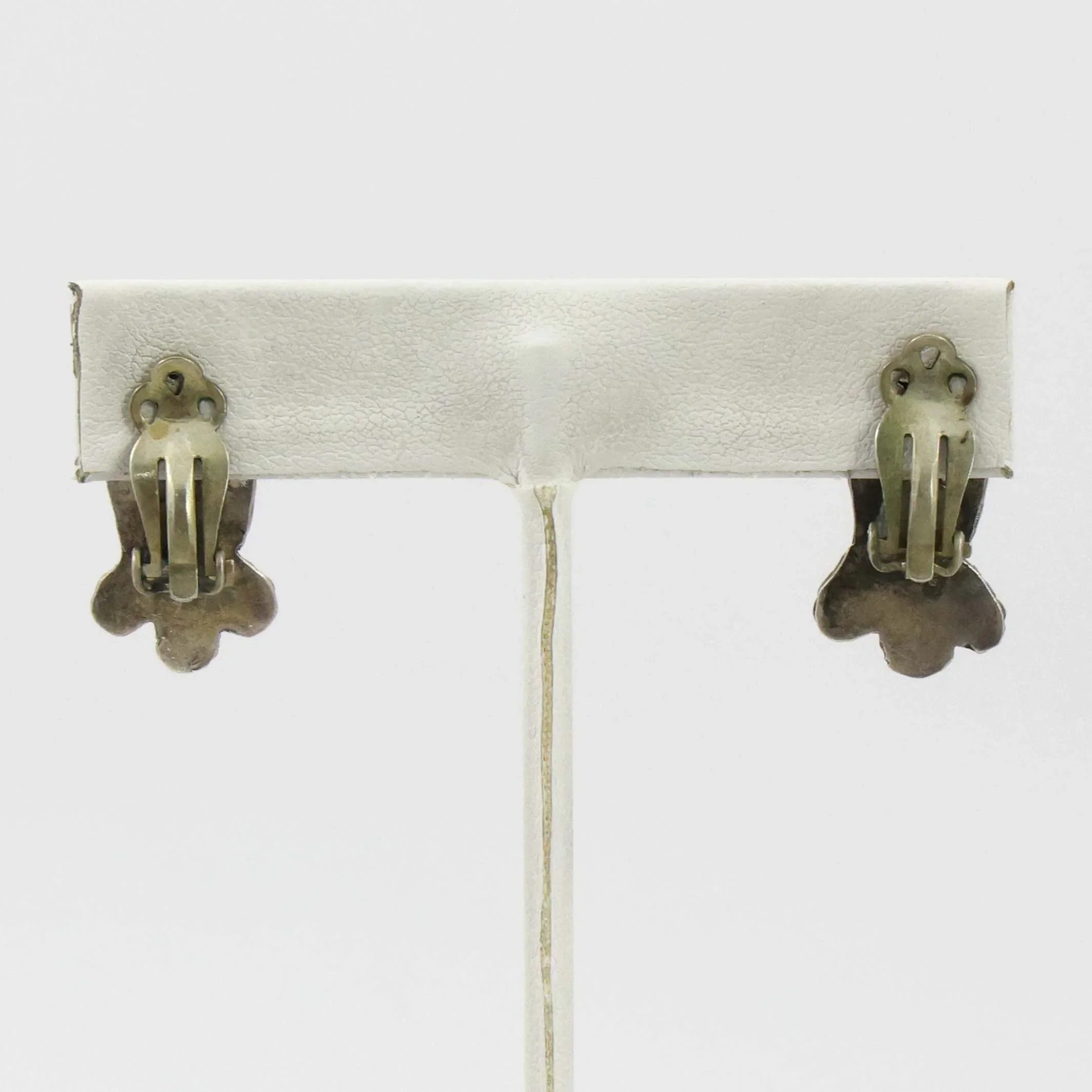 1950s Owl Clip Earrings - Image 2