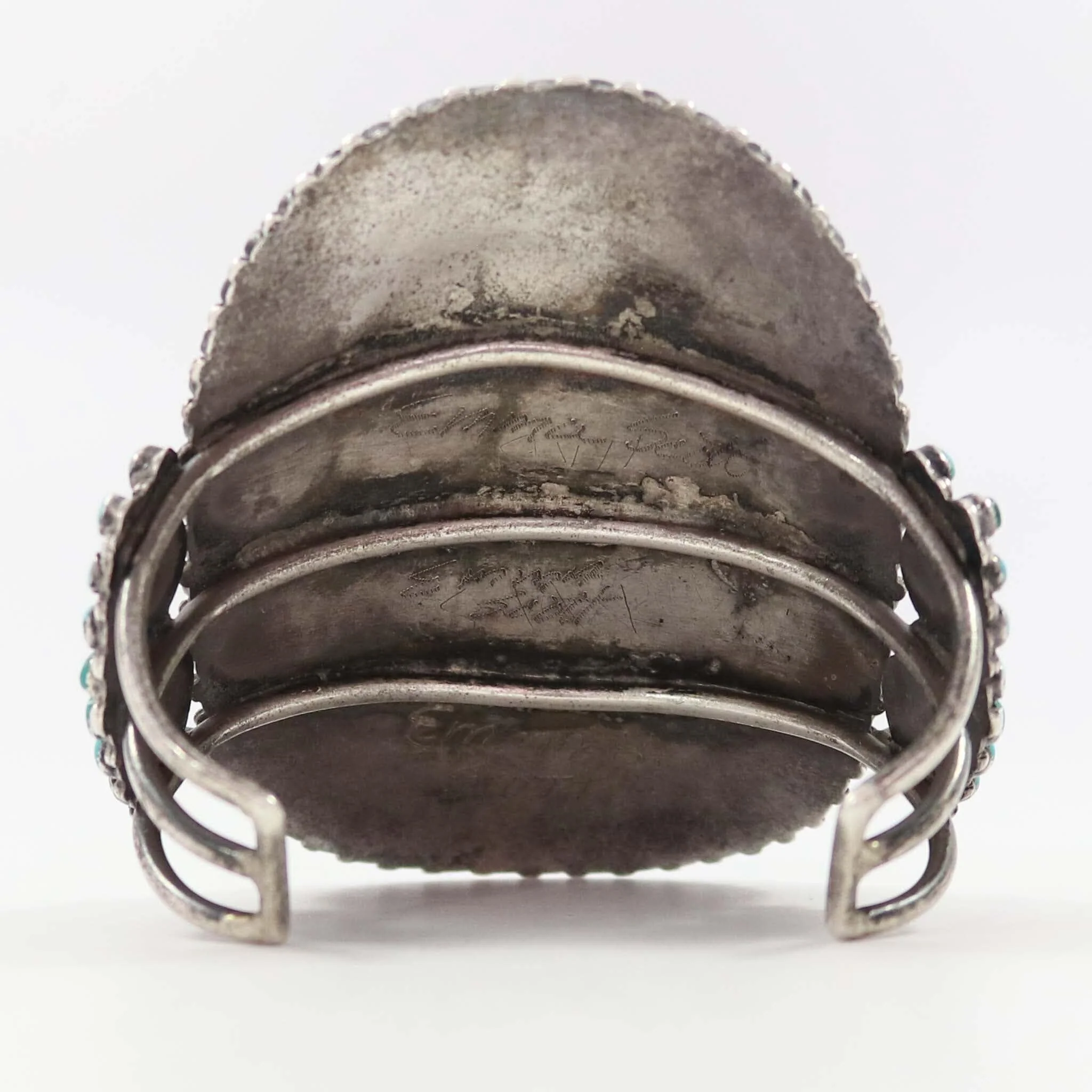 1950s Turquoise Cuff - Image 4