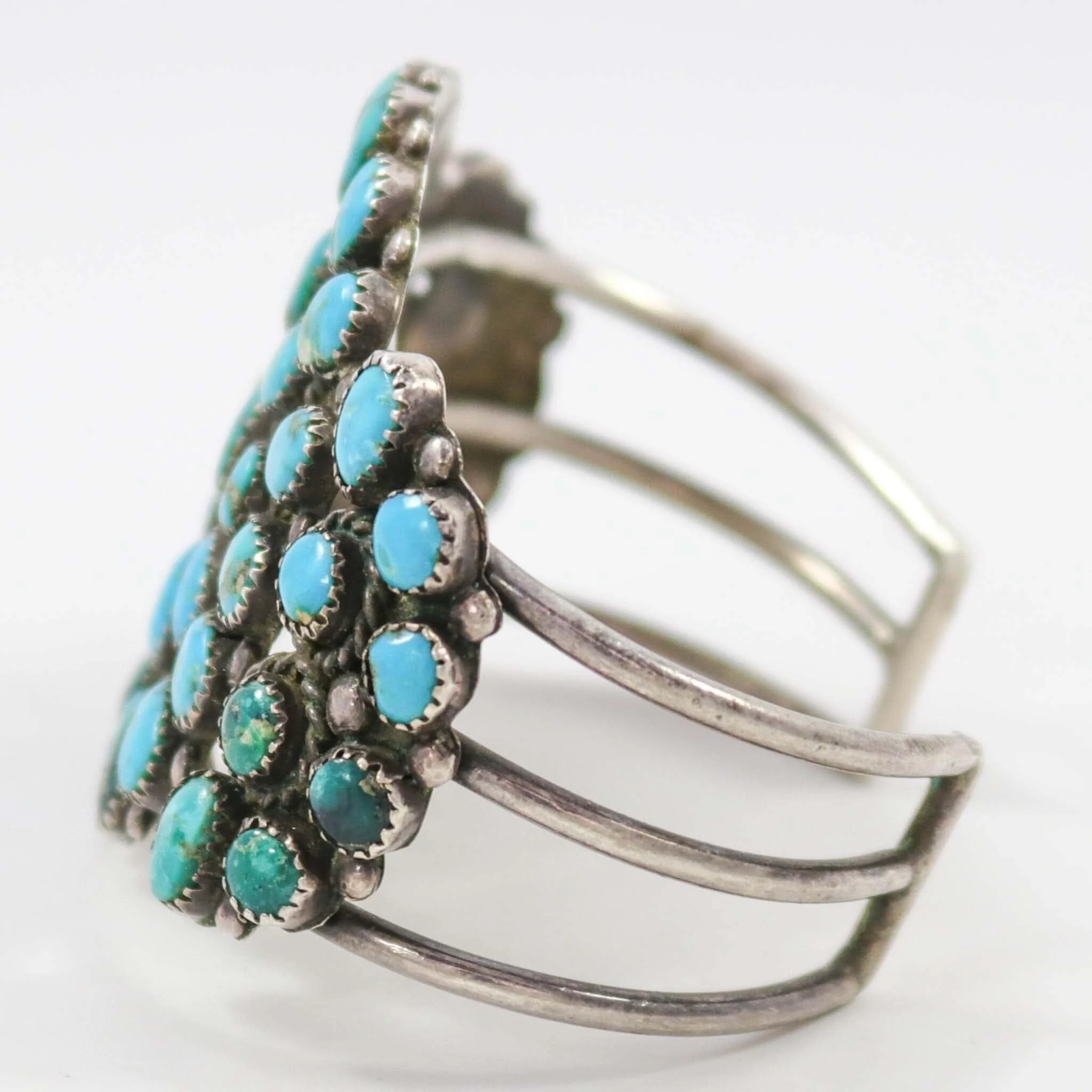 1950s Turquoise Cuff - Image 4