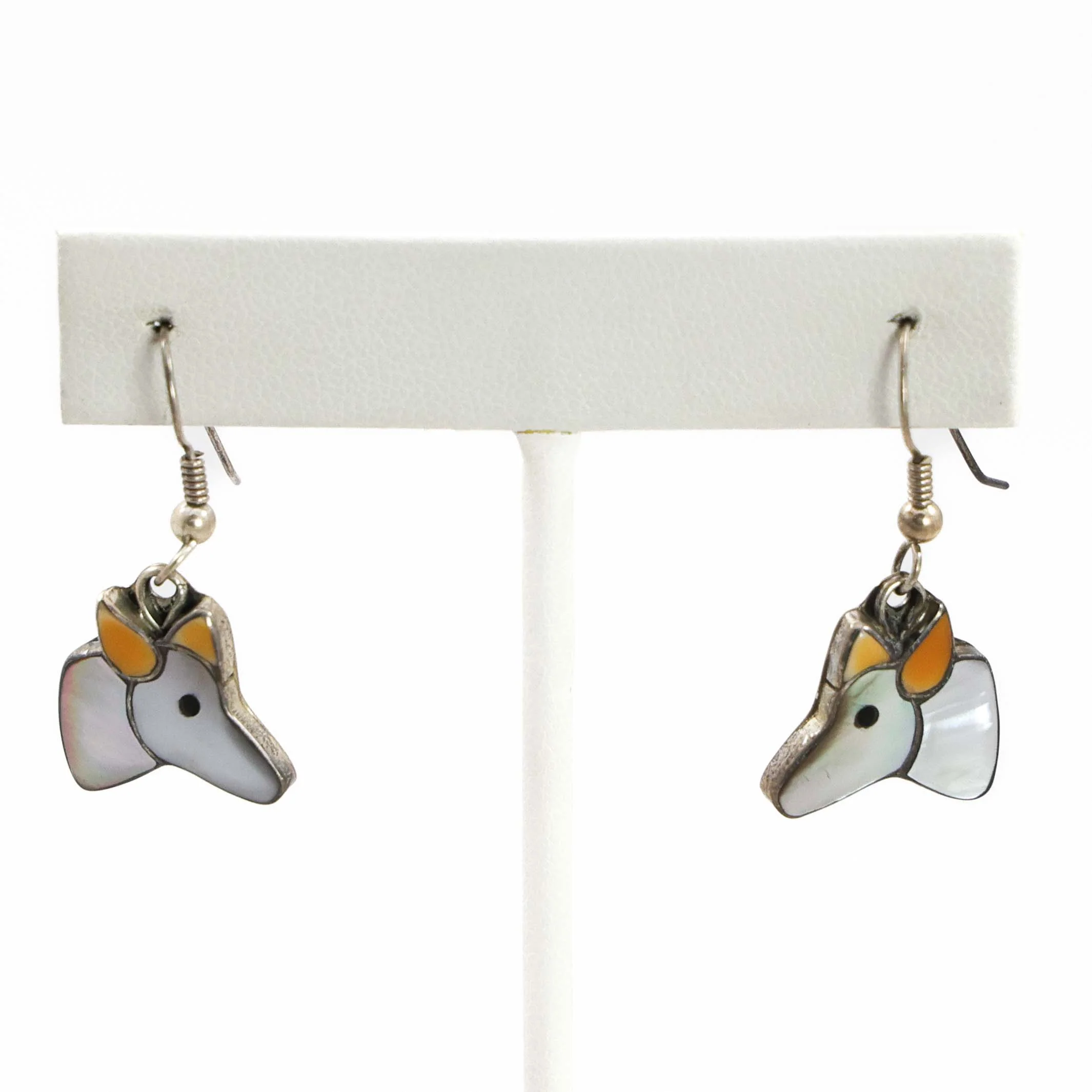 1960s Wolf Earrings