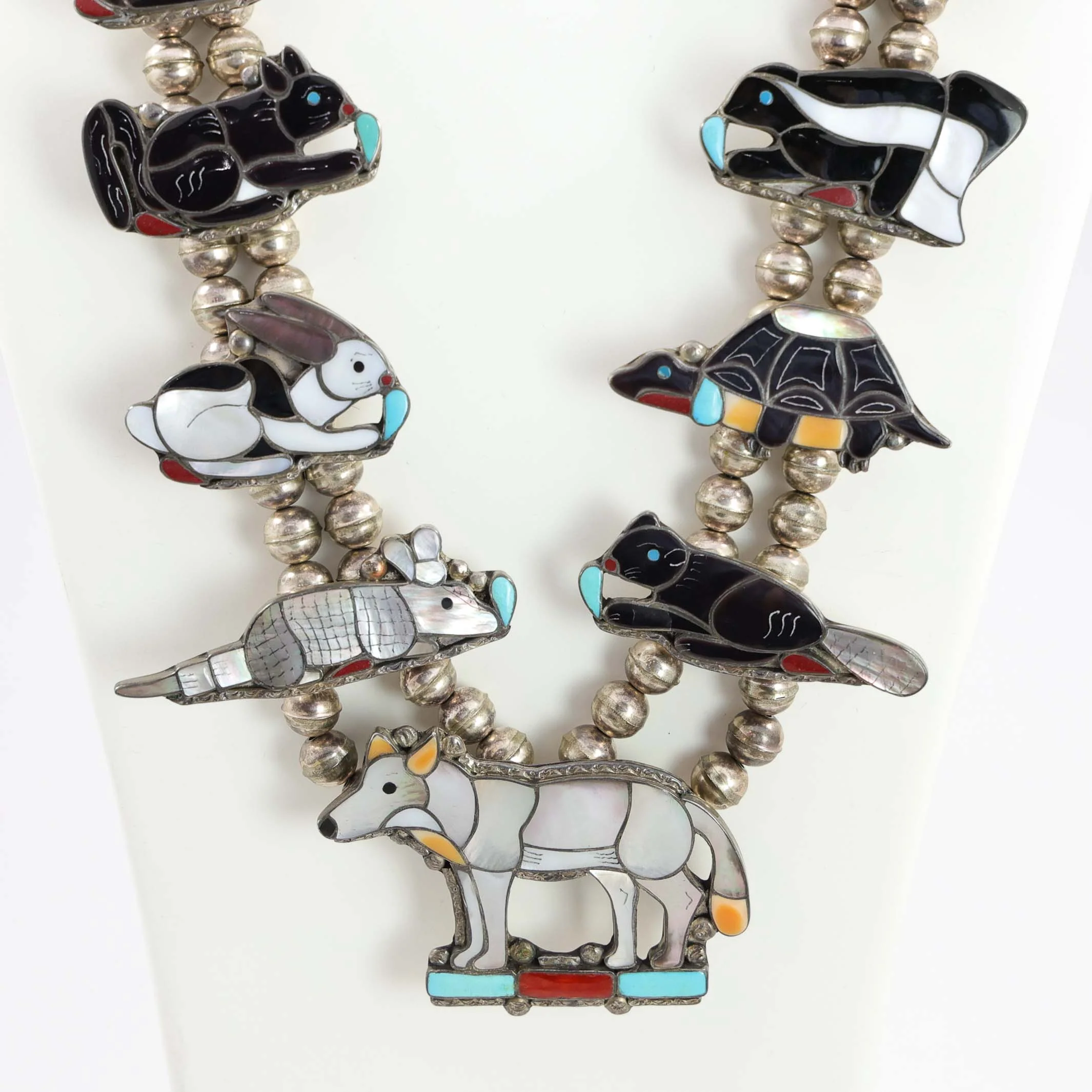 1960s Woodland Animals Necklace - Image 2