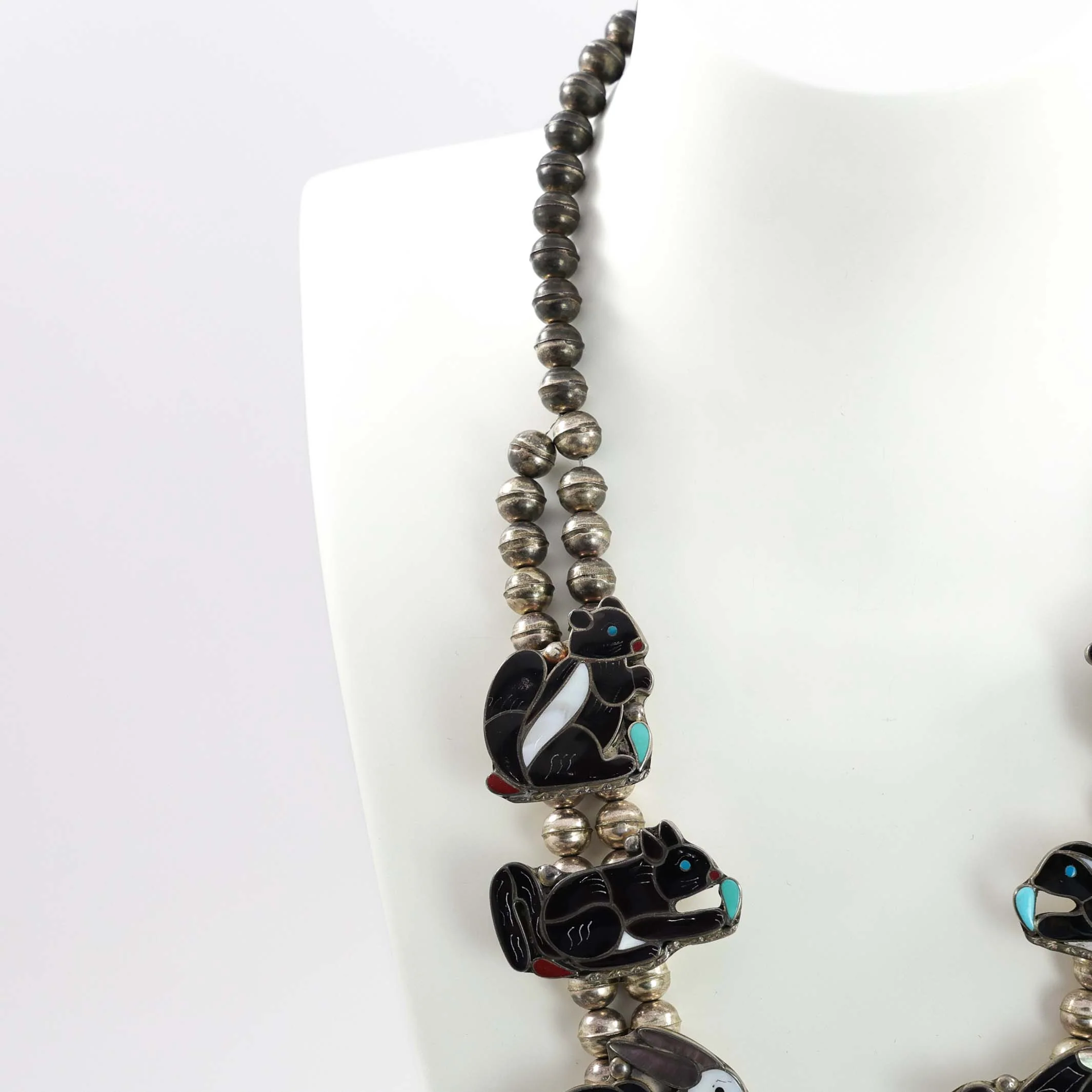 1960s Woodland Animals Necklace - Image 3