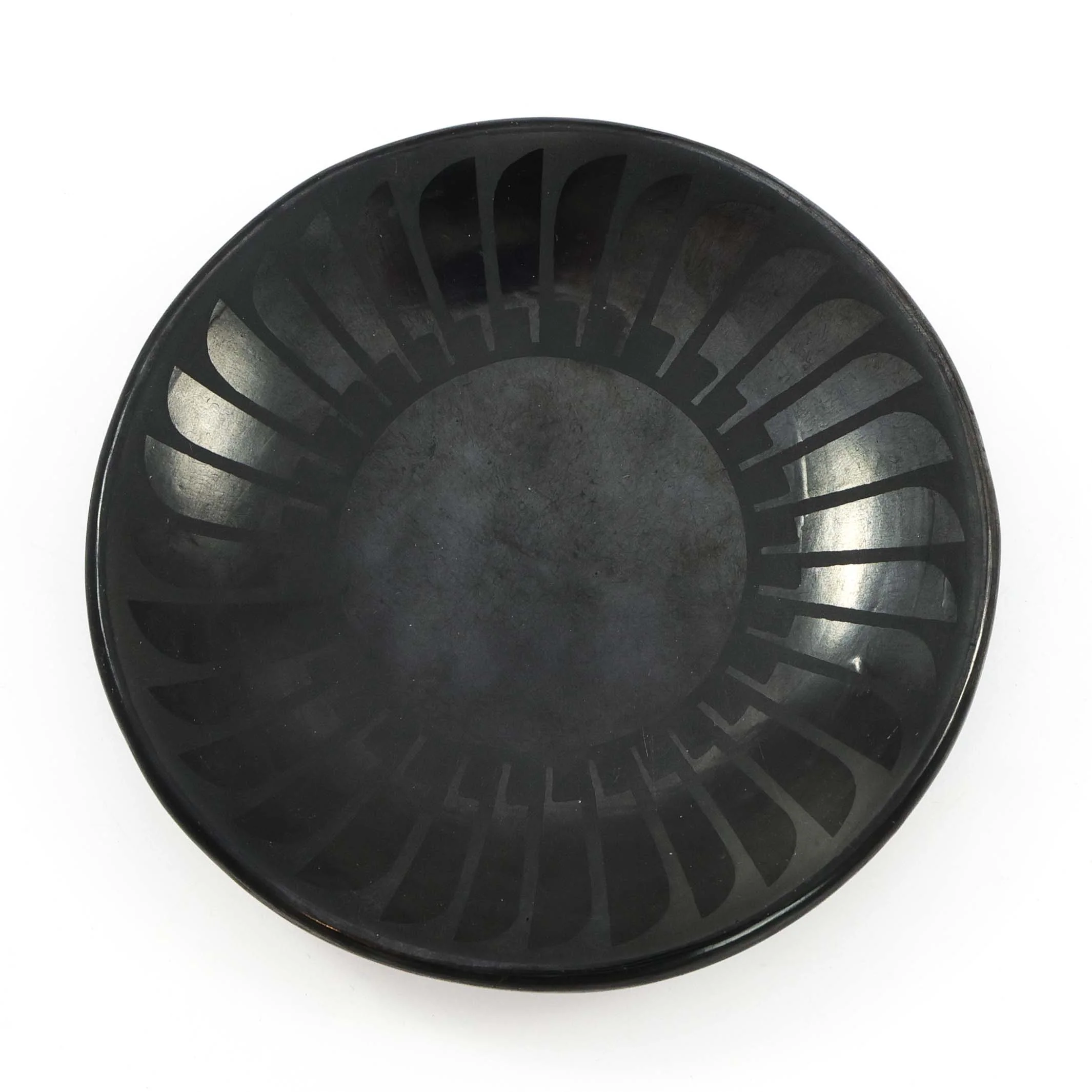 1970s Feather Plate