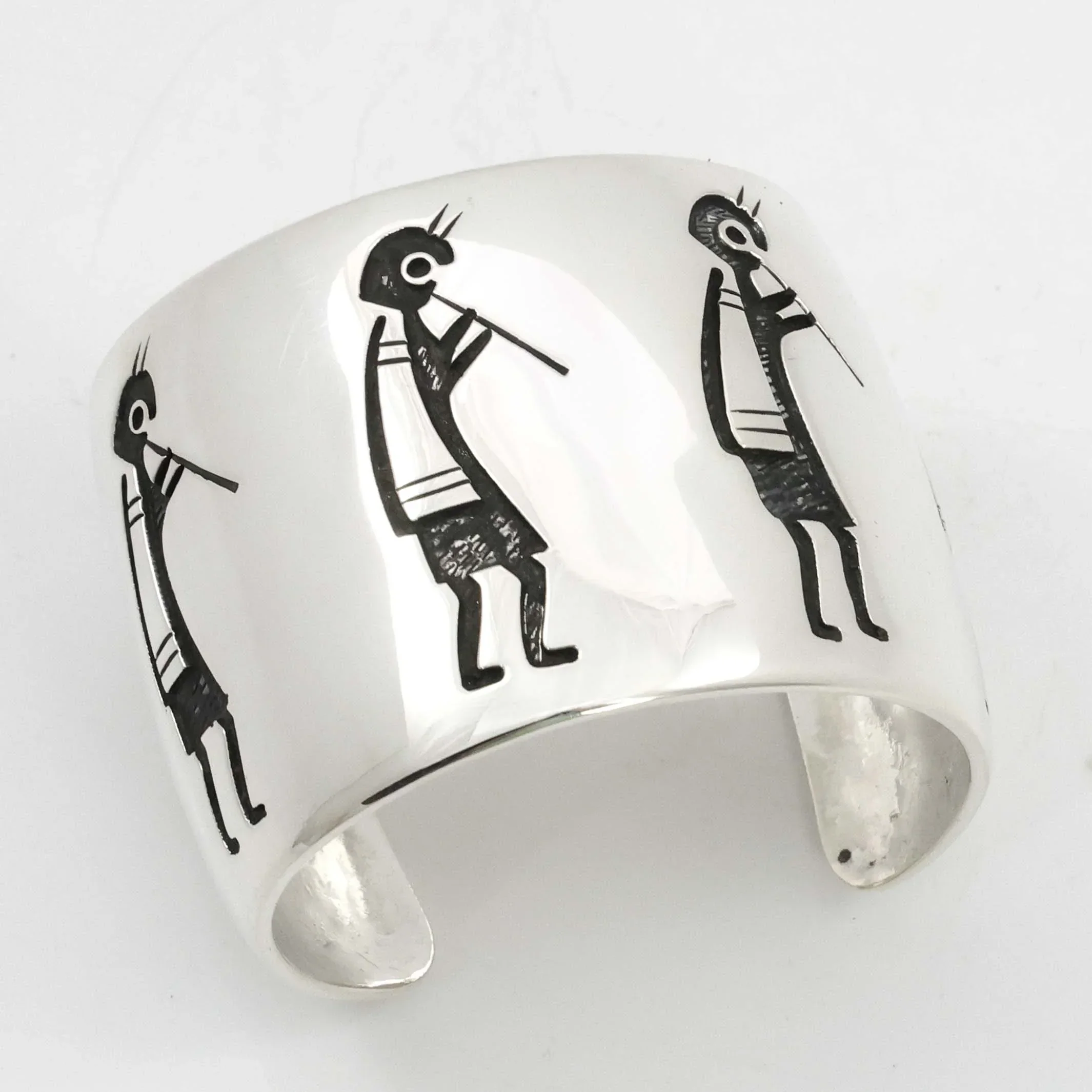 1970s Flute Player Procession Cuff