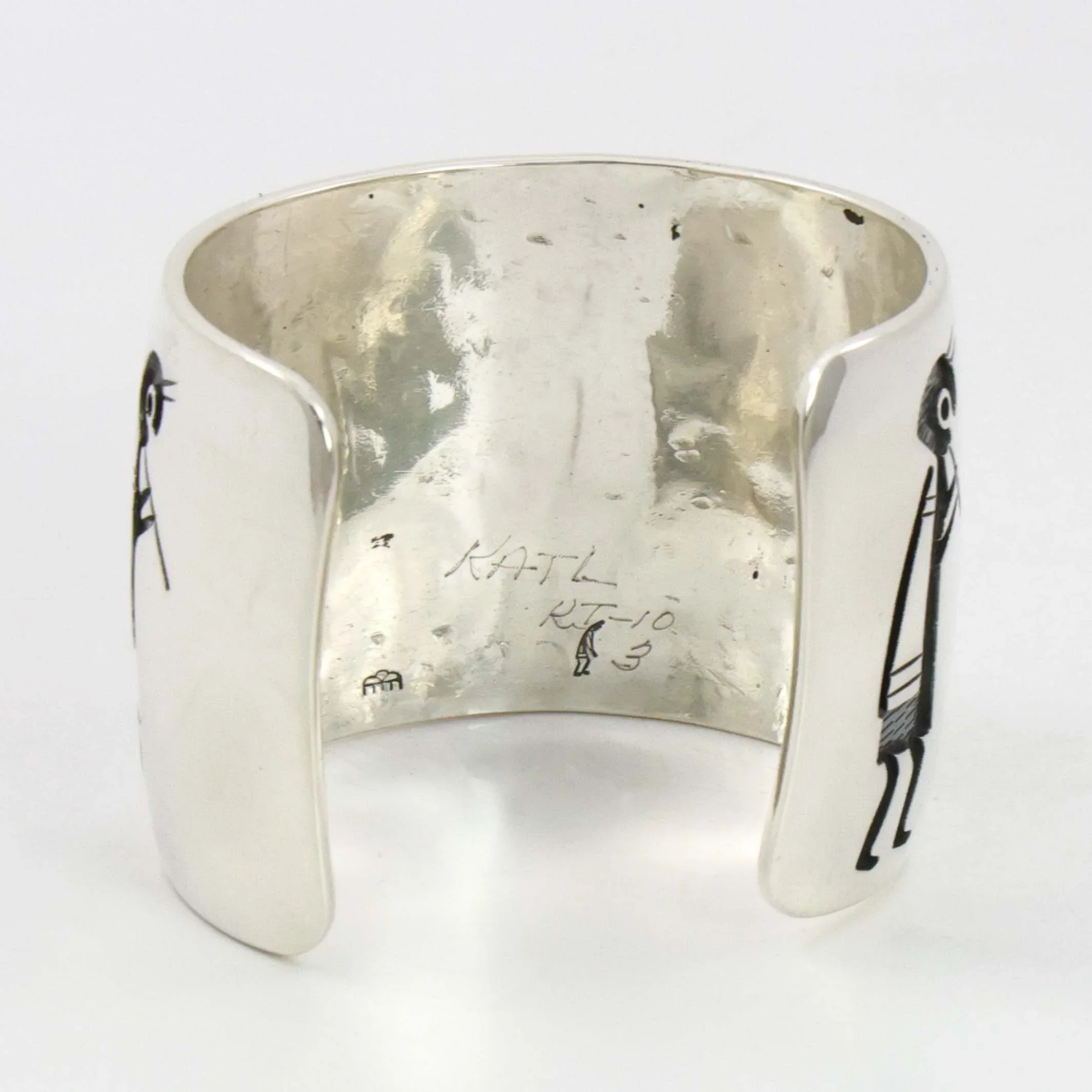 1970s Flute Player Procession Cuff - Image 6