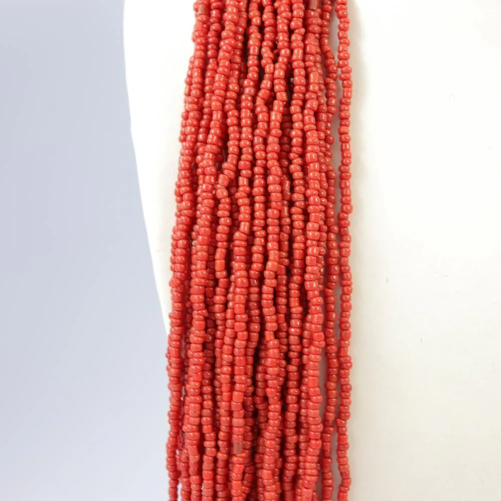 1970s Glass Bead Necklace - Image 4