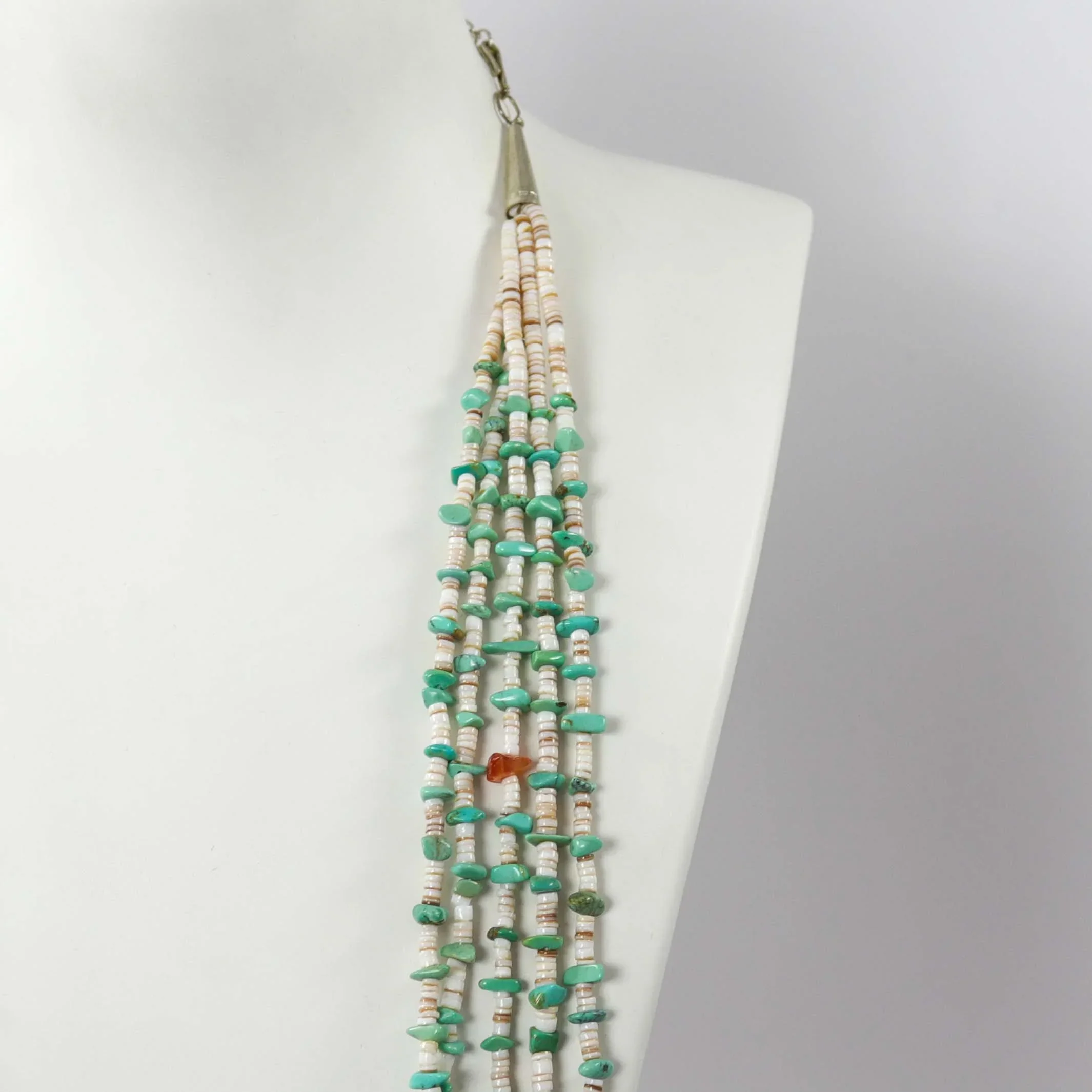 1970s Heishi Necklace - Image 4