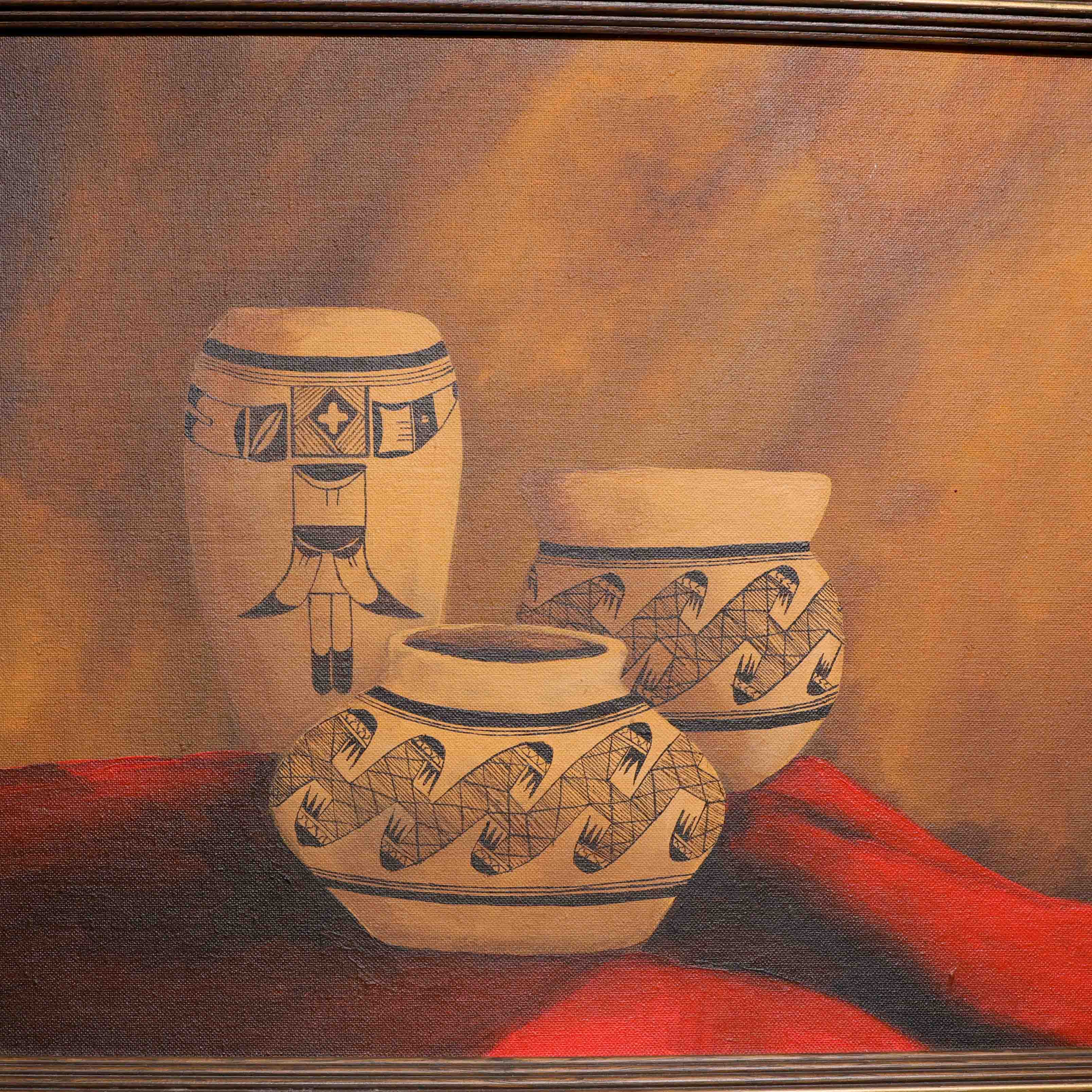1970s Hopi Pottery Still Life - Image 2