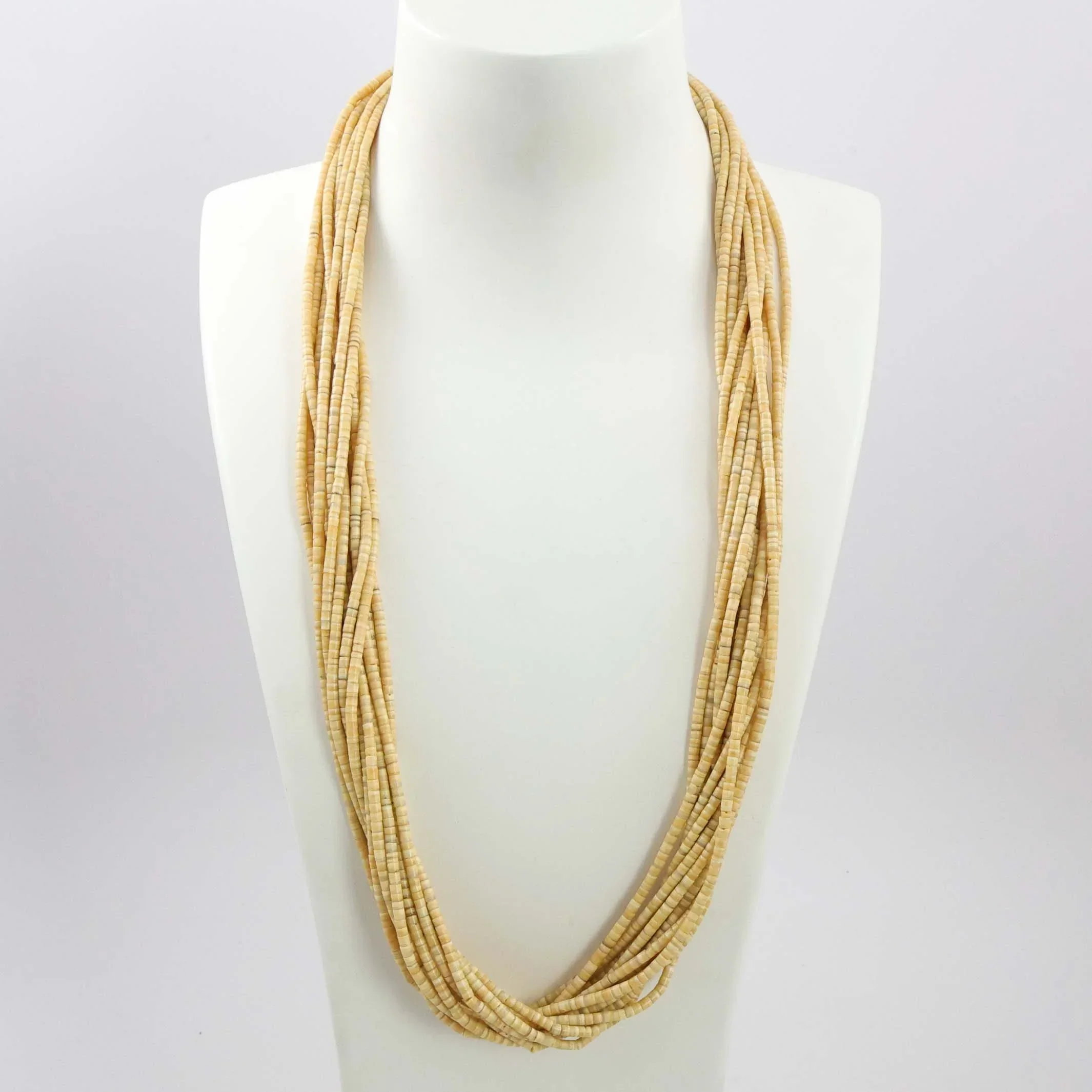 1970s Melon Shell Necklace