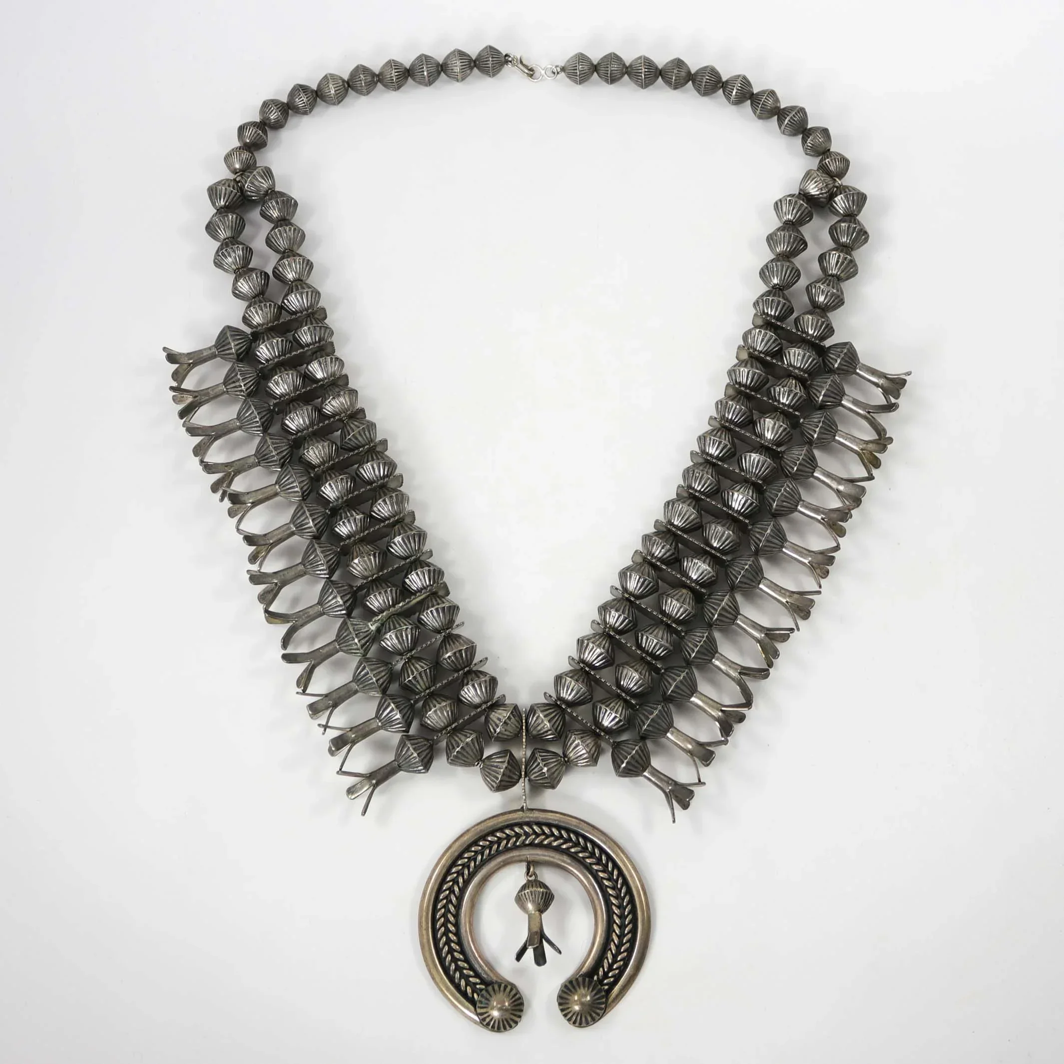 1970s Squash Blossom Necklace