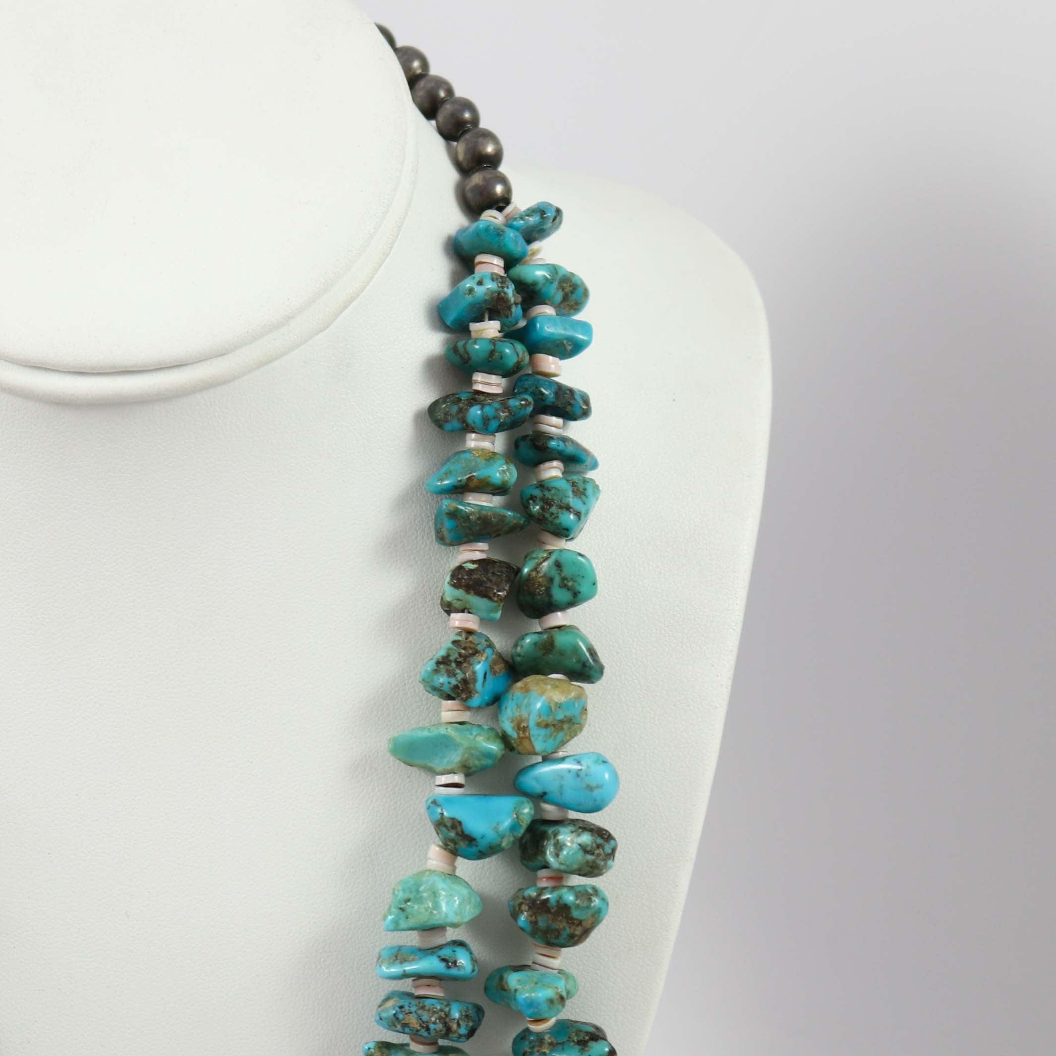 1970s Turquoise Necklace - Image 4