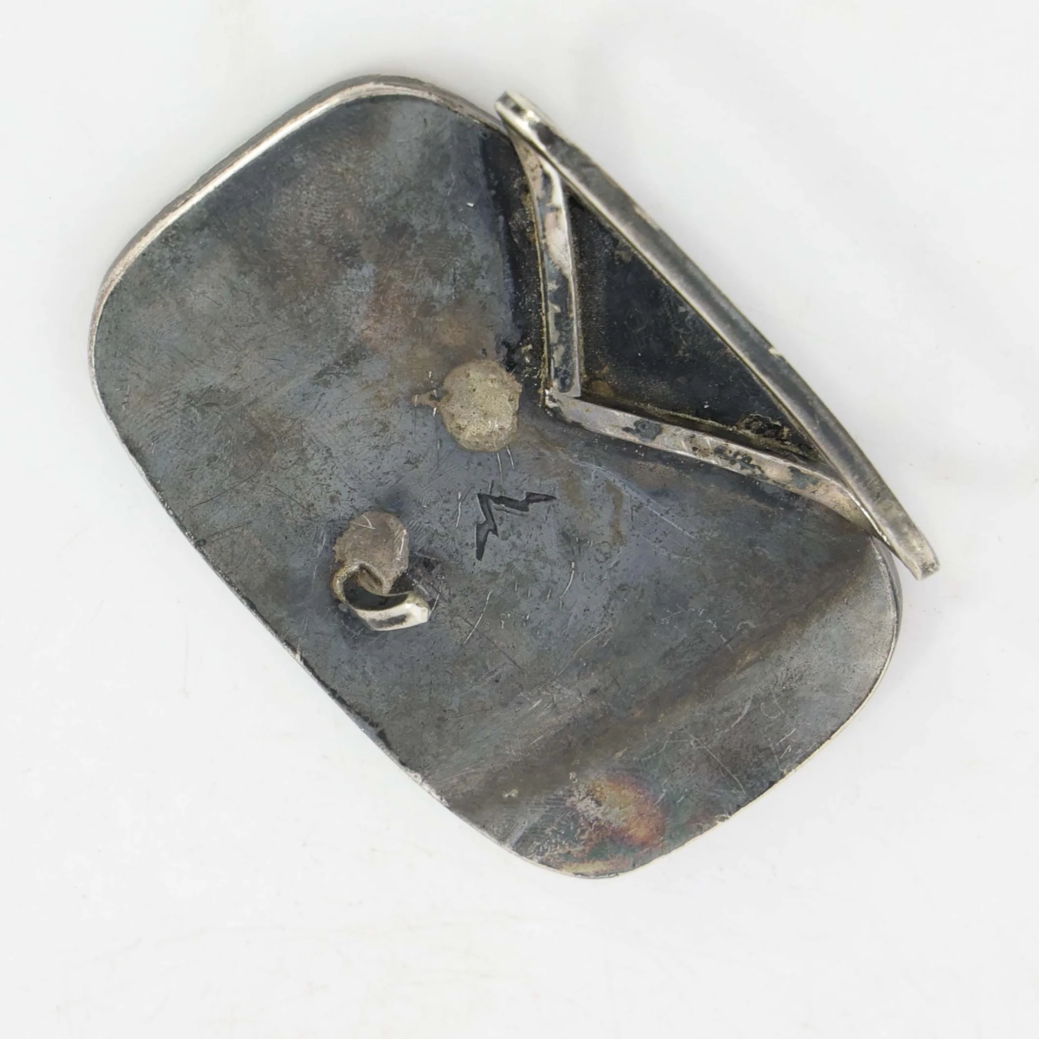 1980s Corn Stalk Buckle - Image 3