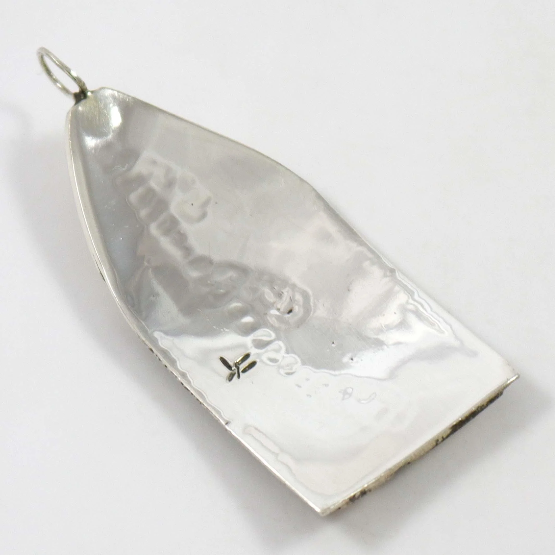 1980s Hopi Corn Stalk Pendant - Image 3