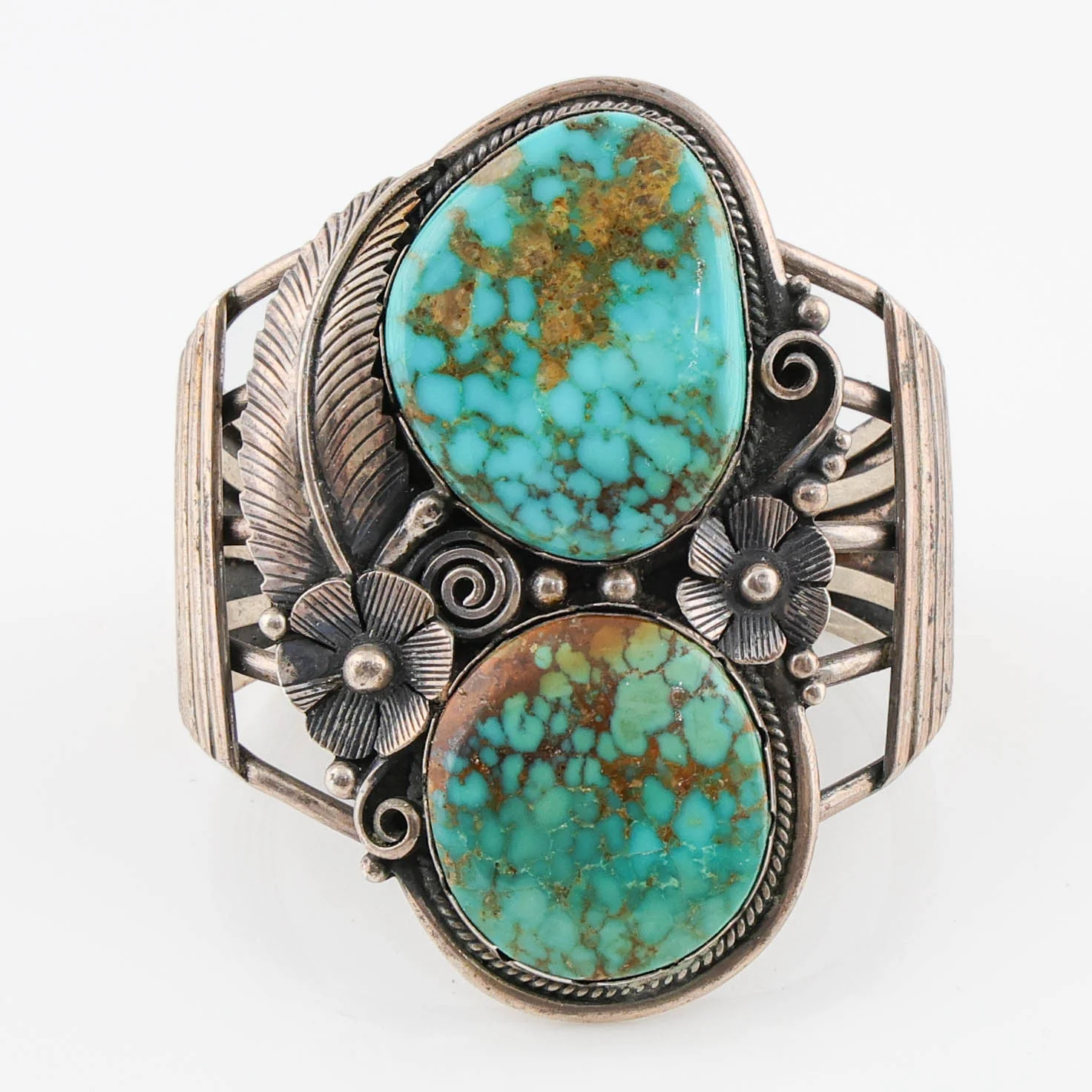 1980s Turquoise Cuff - Image 2