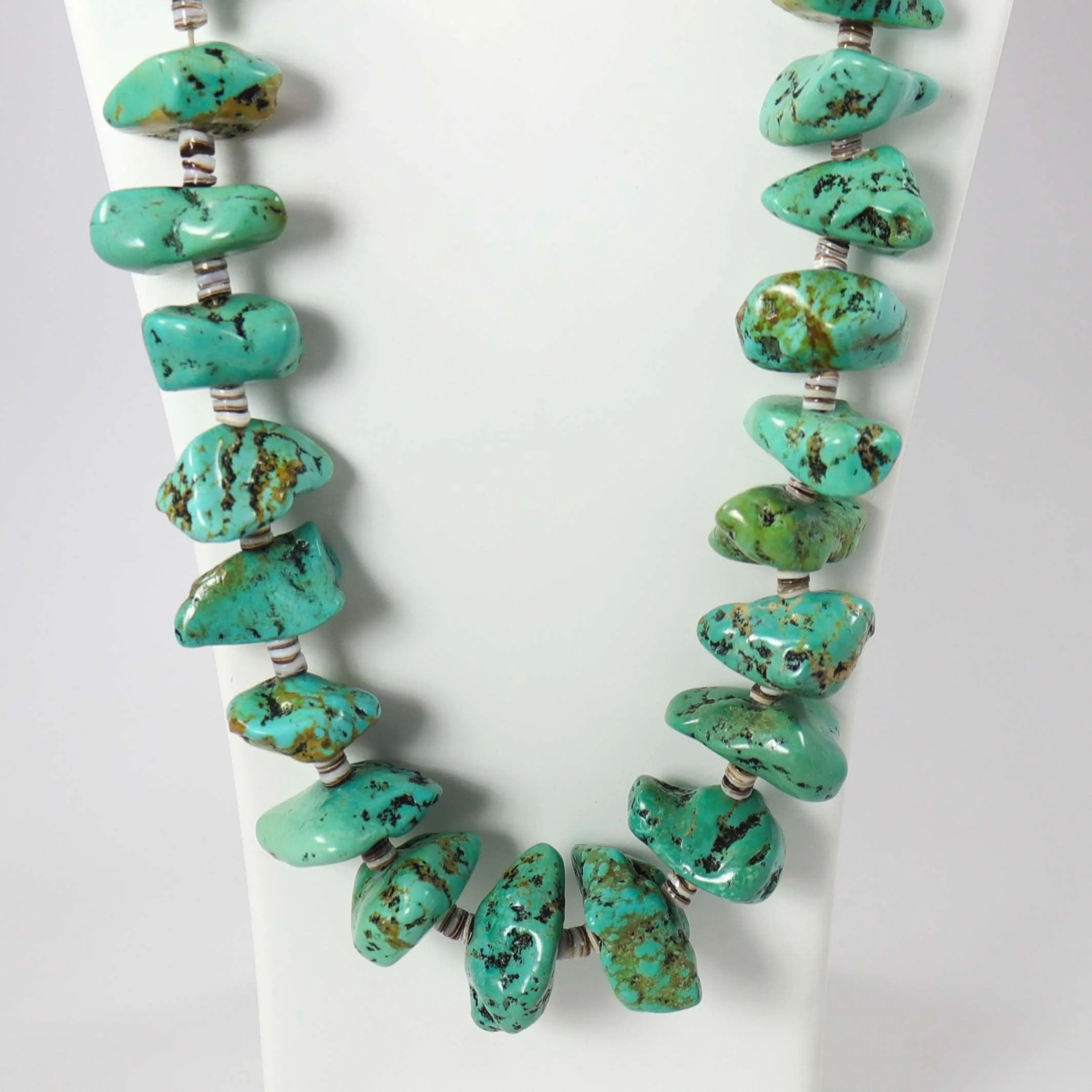 1990s Turquoise Necklace - Image 2