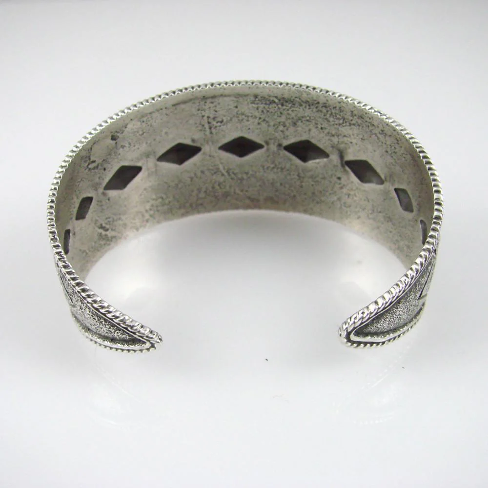 Stamped Silver Cuff - Image 5