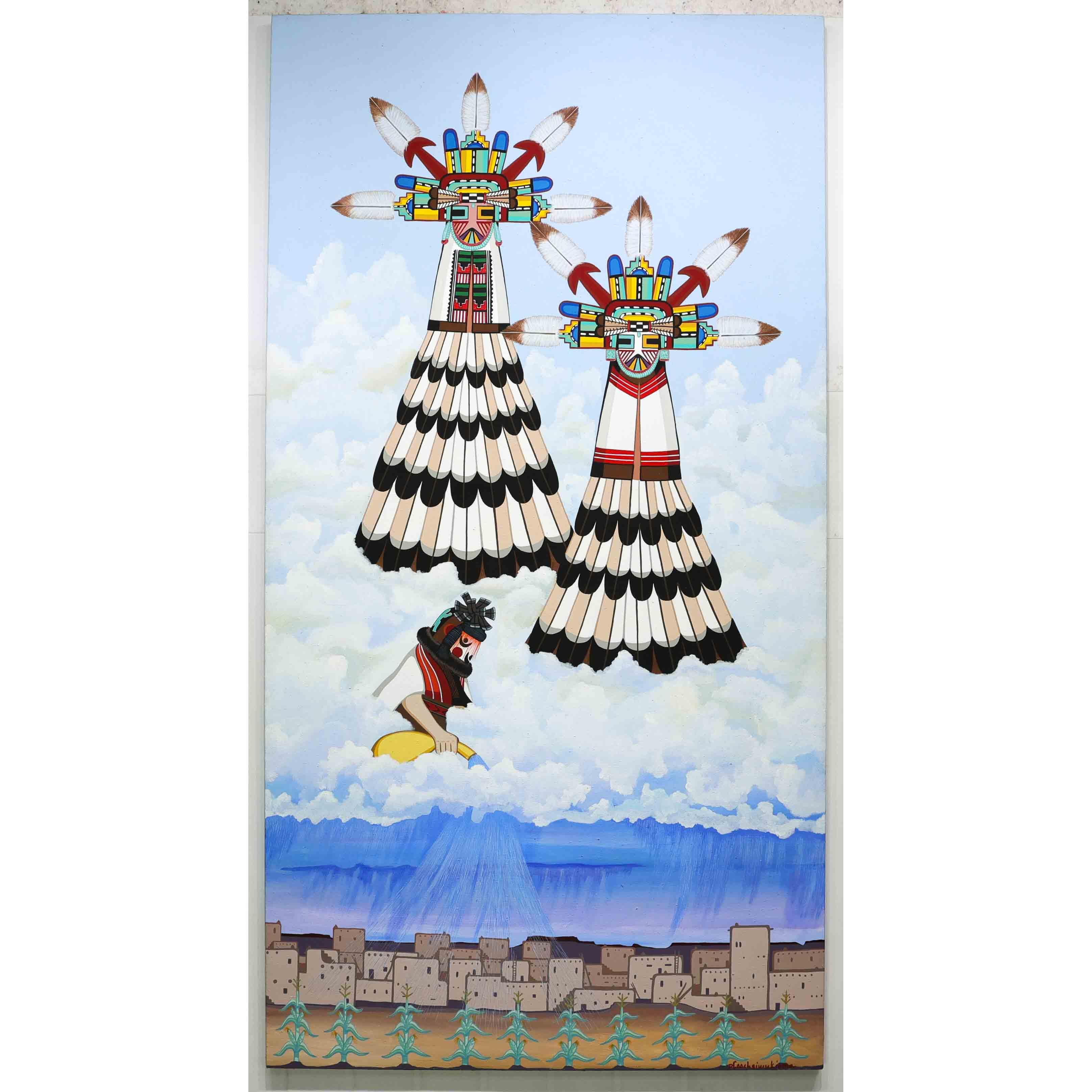 “Ancestors of the Rain” Painting