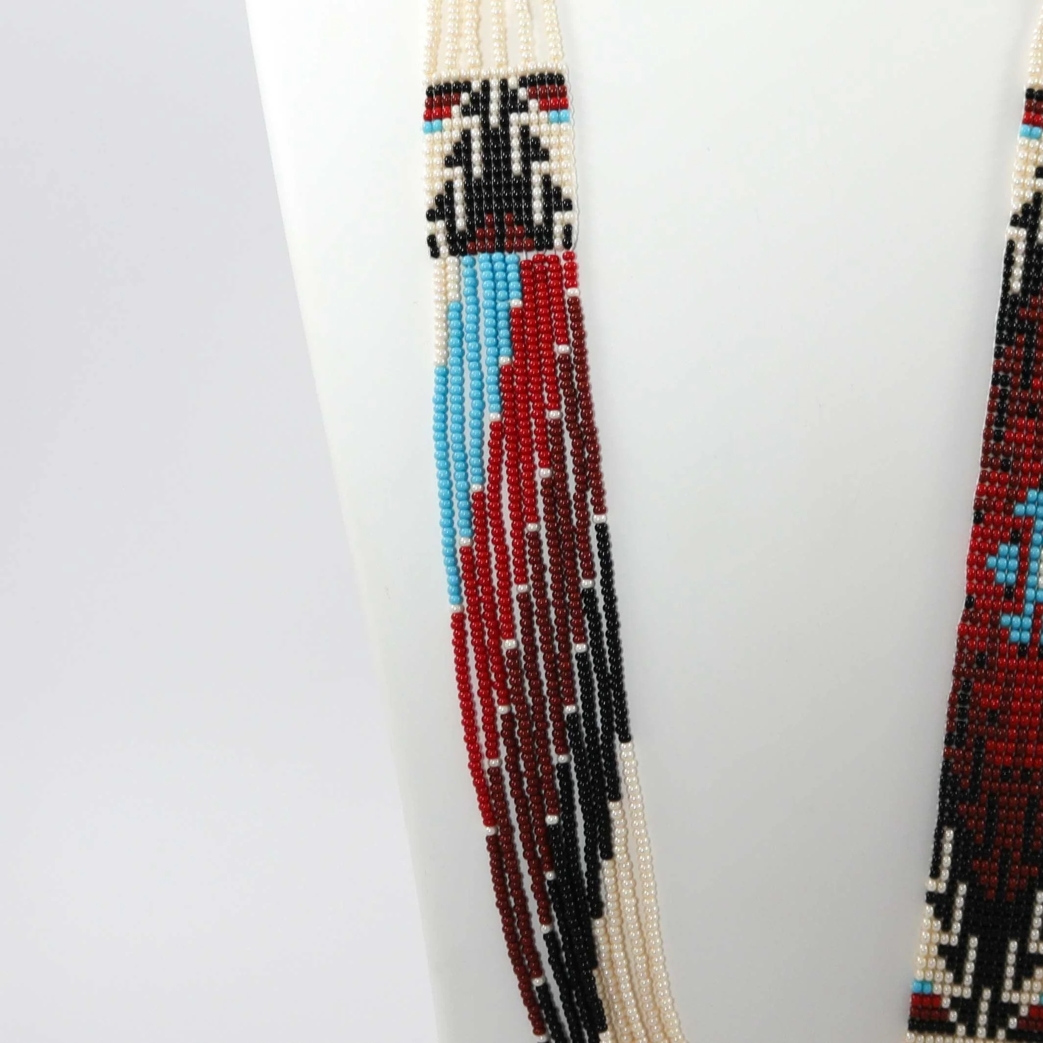 Beaded Necklace and Earring Set - Image 4