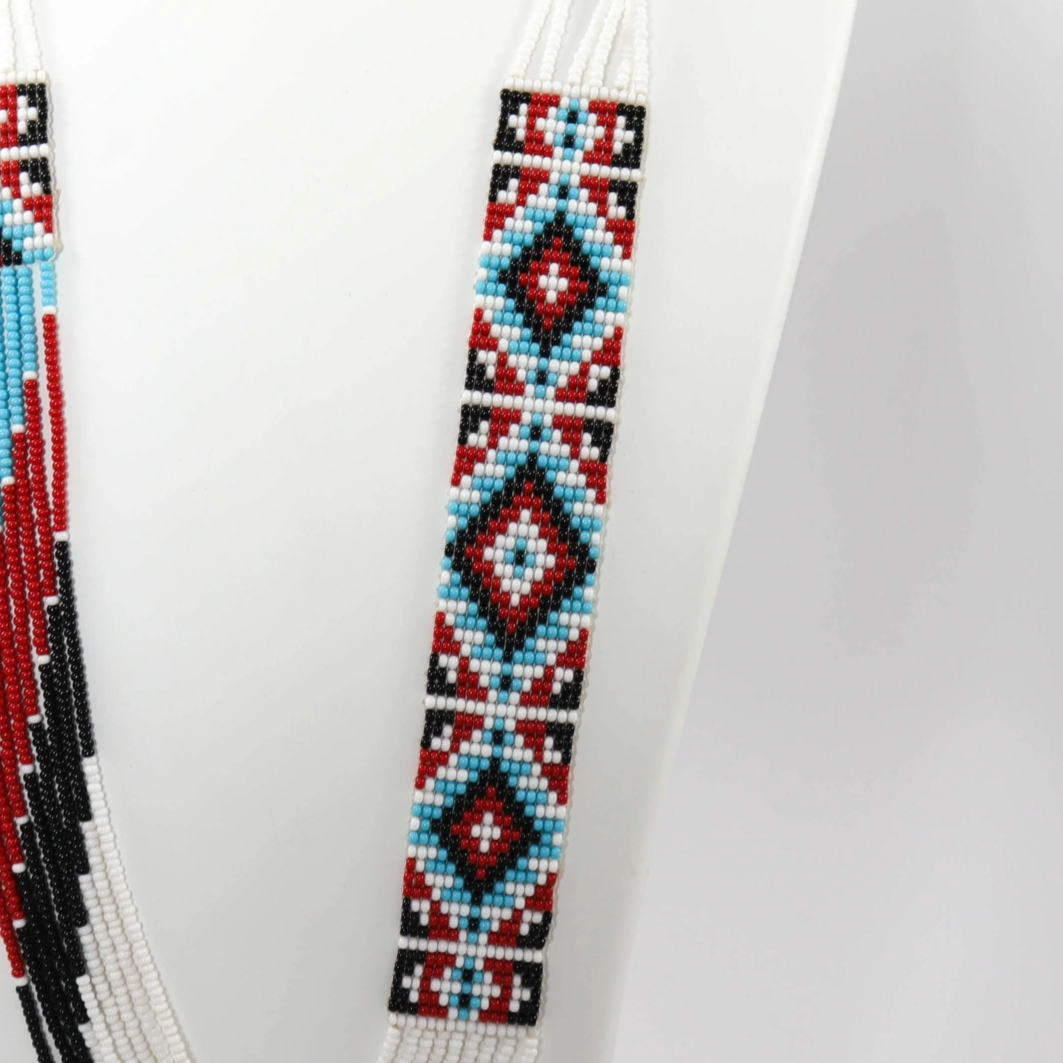 Beaded Necklace and Earring Set - Image 5