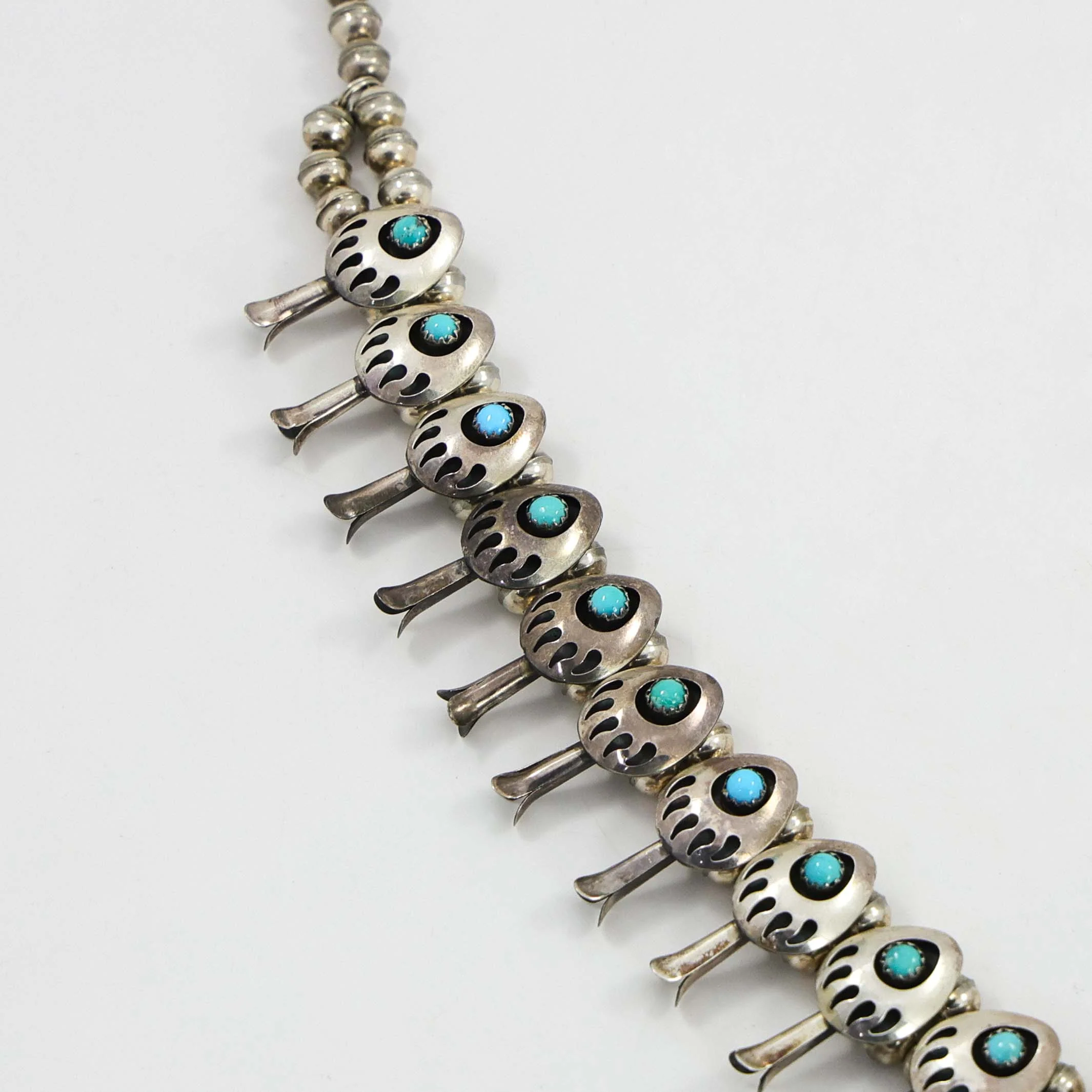 Bear Paw Squash Blossom Necklace - Image 3