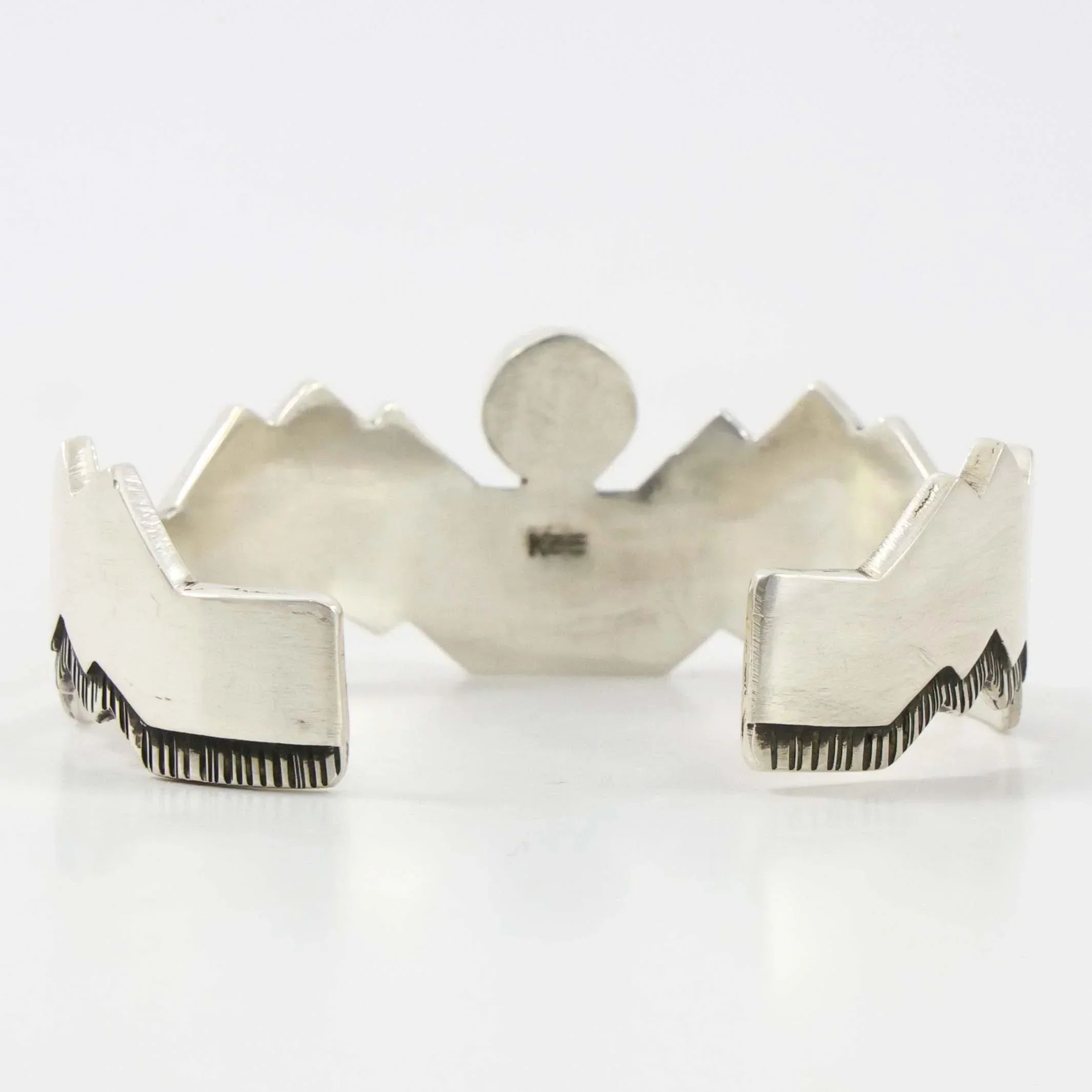 Bisbee Turquoise Mountain Cuff - Image 4