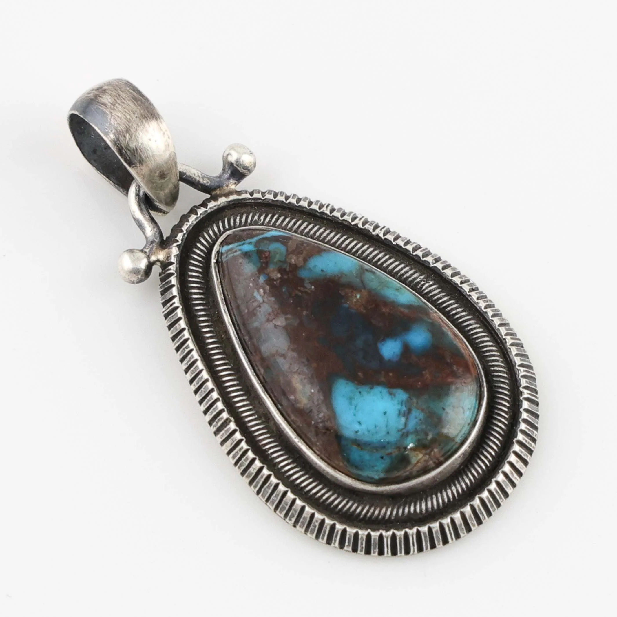 Bisbee Turquoise Pendant - Image 2