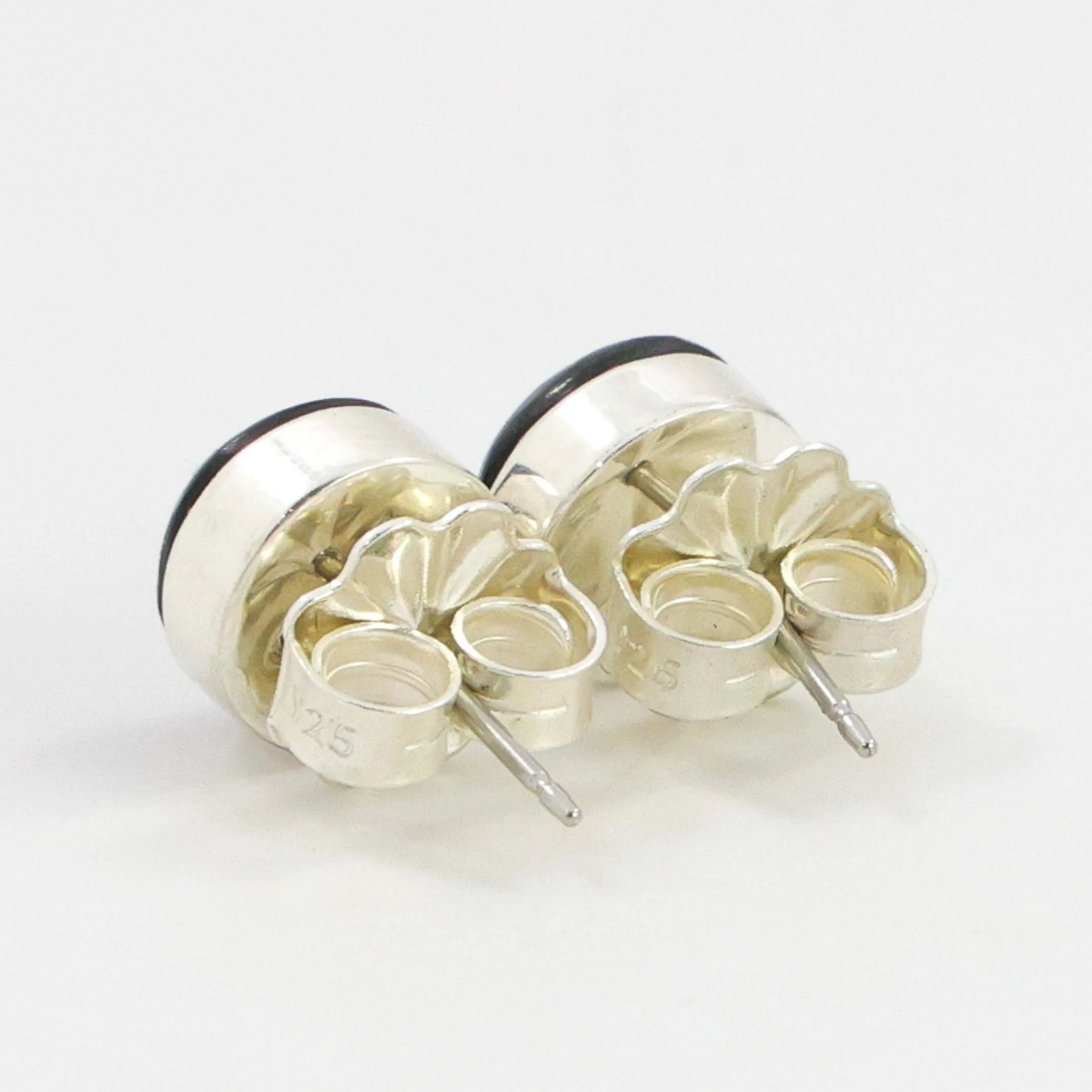 Black Jade Earrings - Image 2