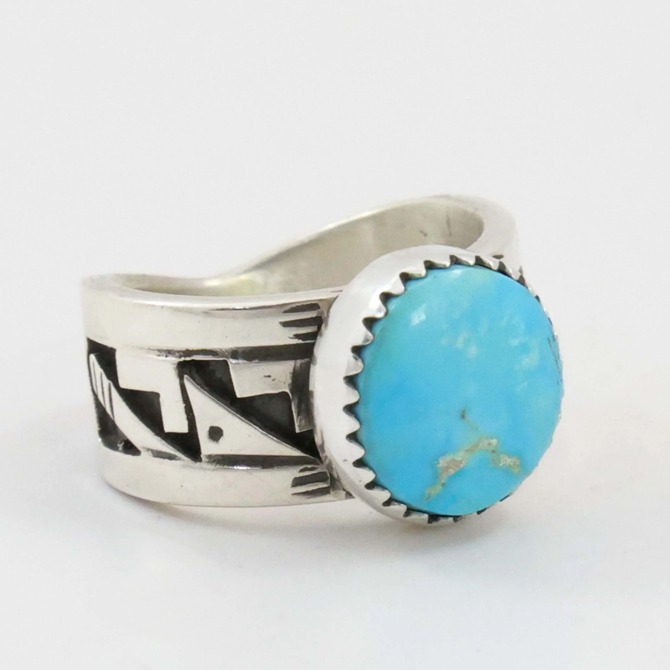 Blue Bird Turquoise Ring - Image 2