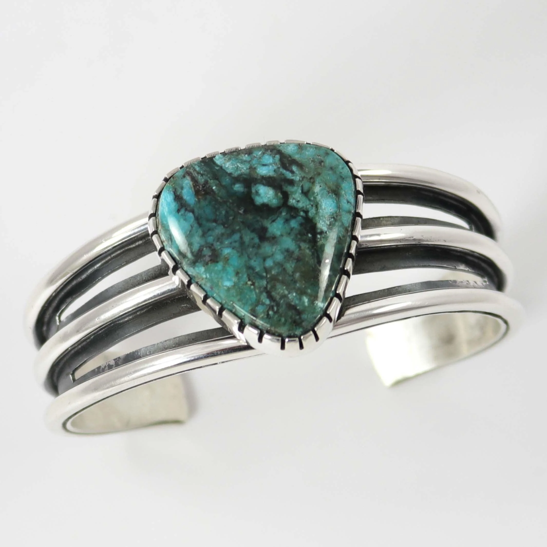 Blue Diamond Turquoise Cuff