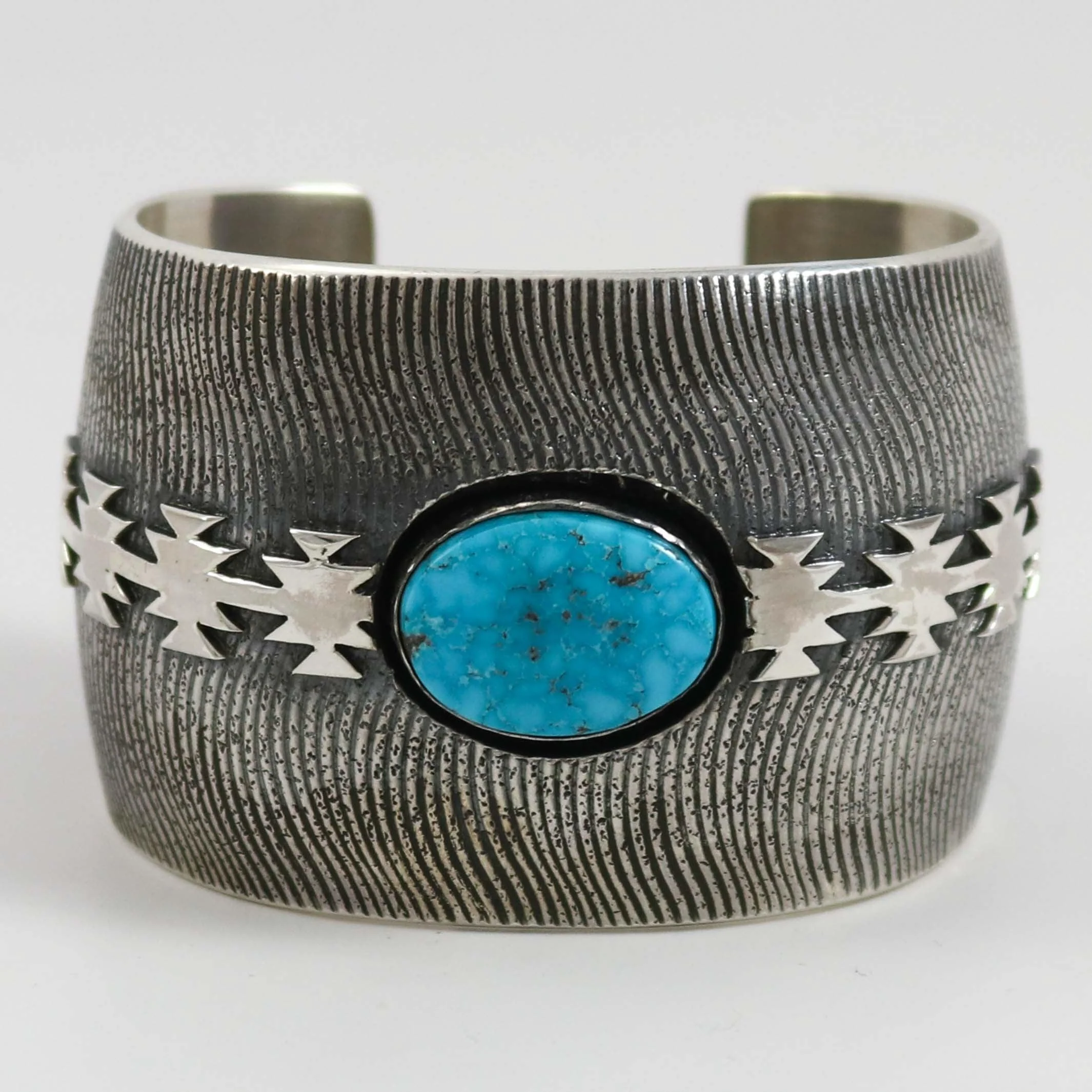 Blue Gem Turquoise Cuff - Image 3