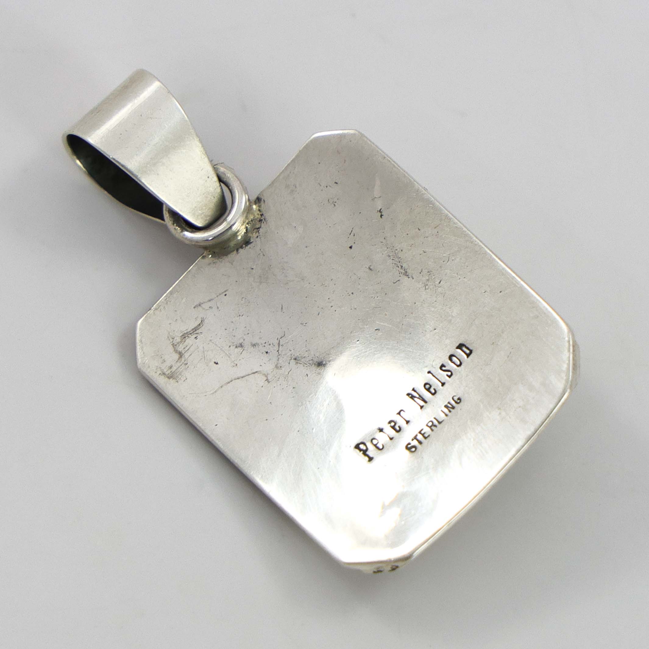Blue Gem Turquoise Pendant - Image 3