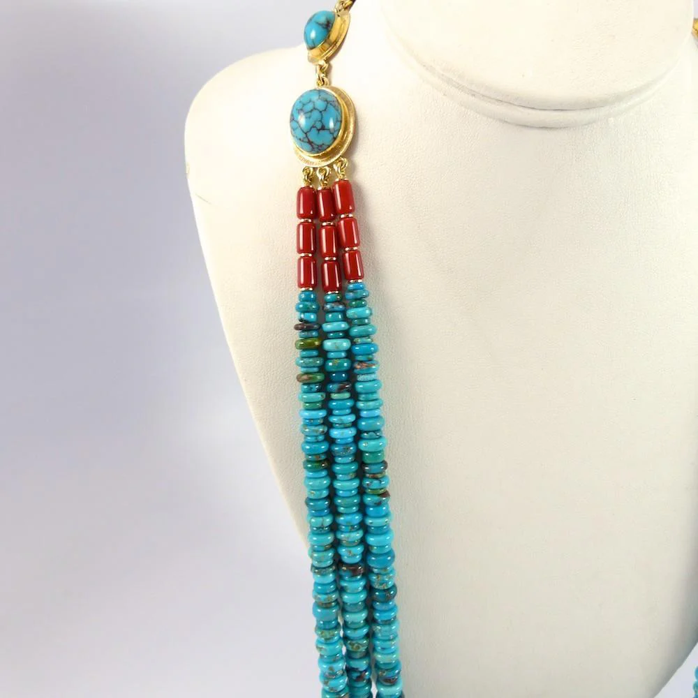 "Blue Maiden" Necklace - Image 15