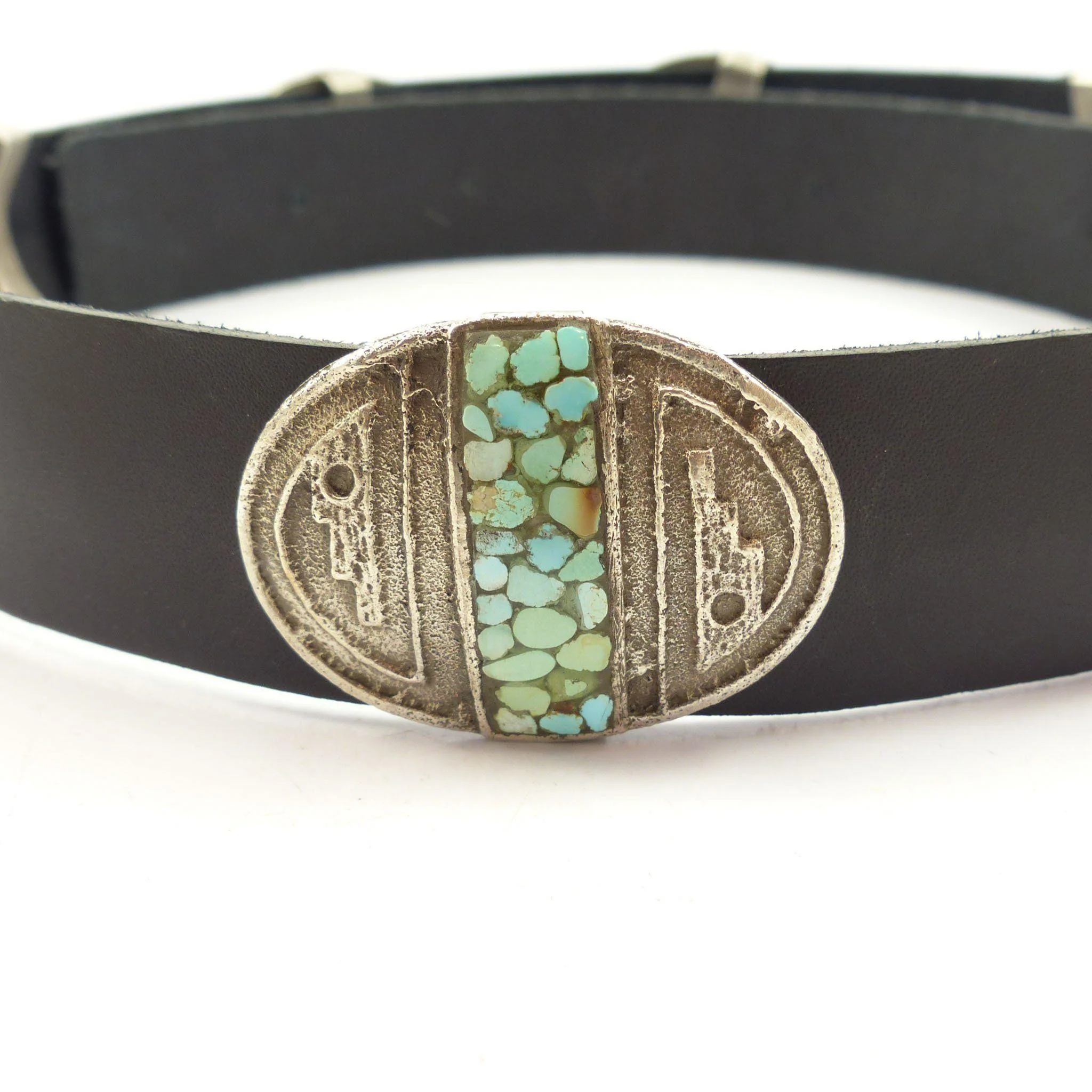 Cerrillos Turquoise Concha Belt - Image 3