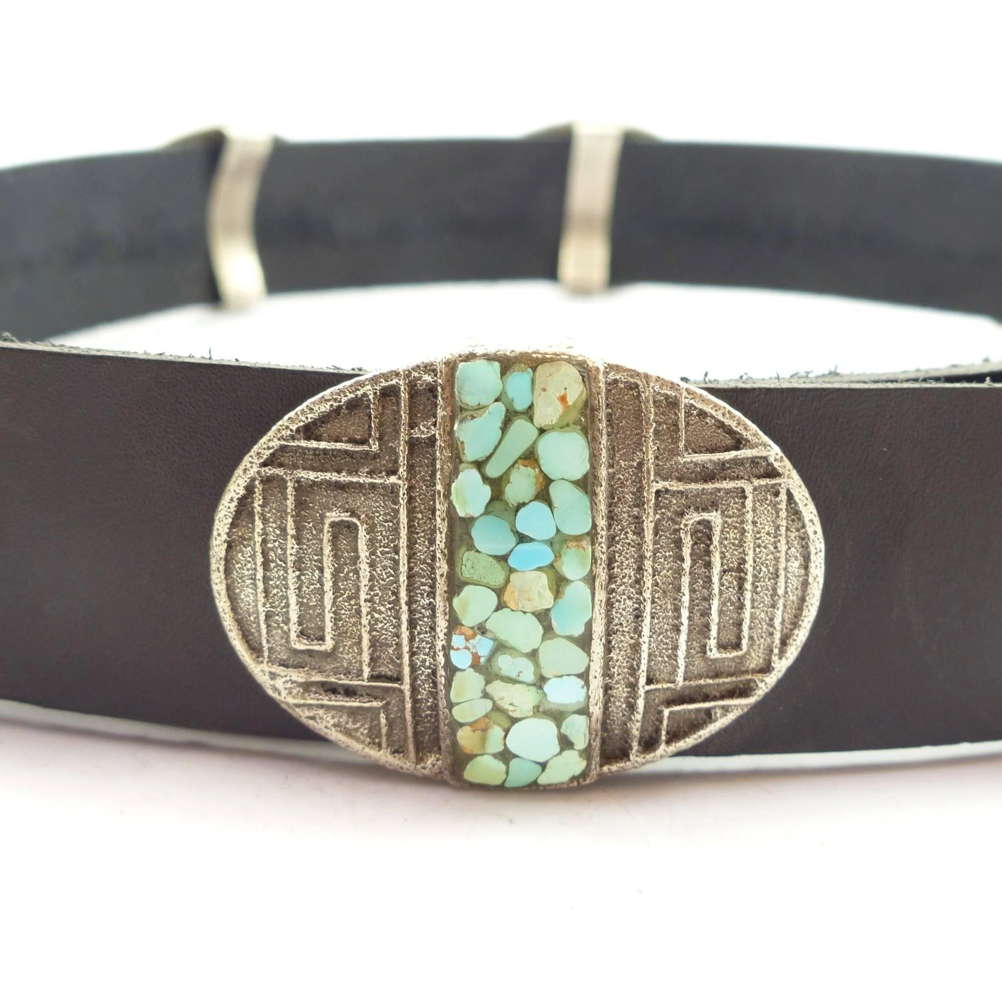 Cerrillos Turquoise Concha Belt - Image 7