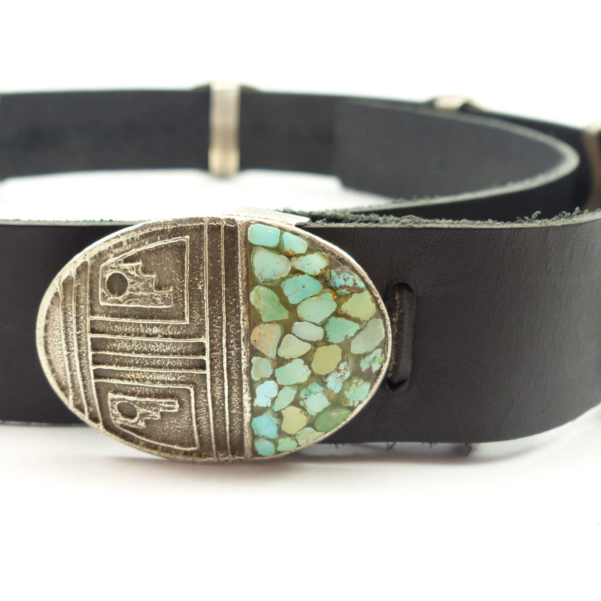 Cerrillos Turquoise Concha Belt - Image 9