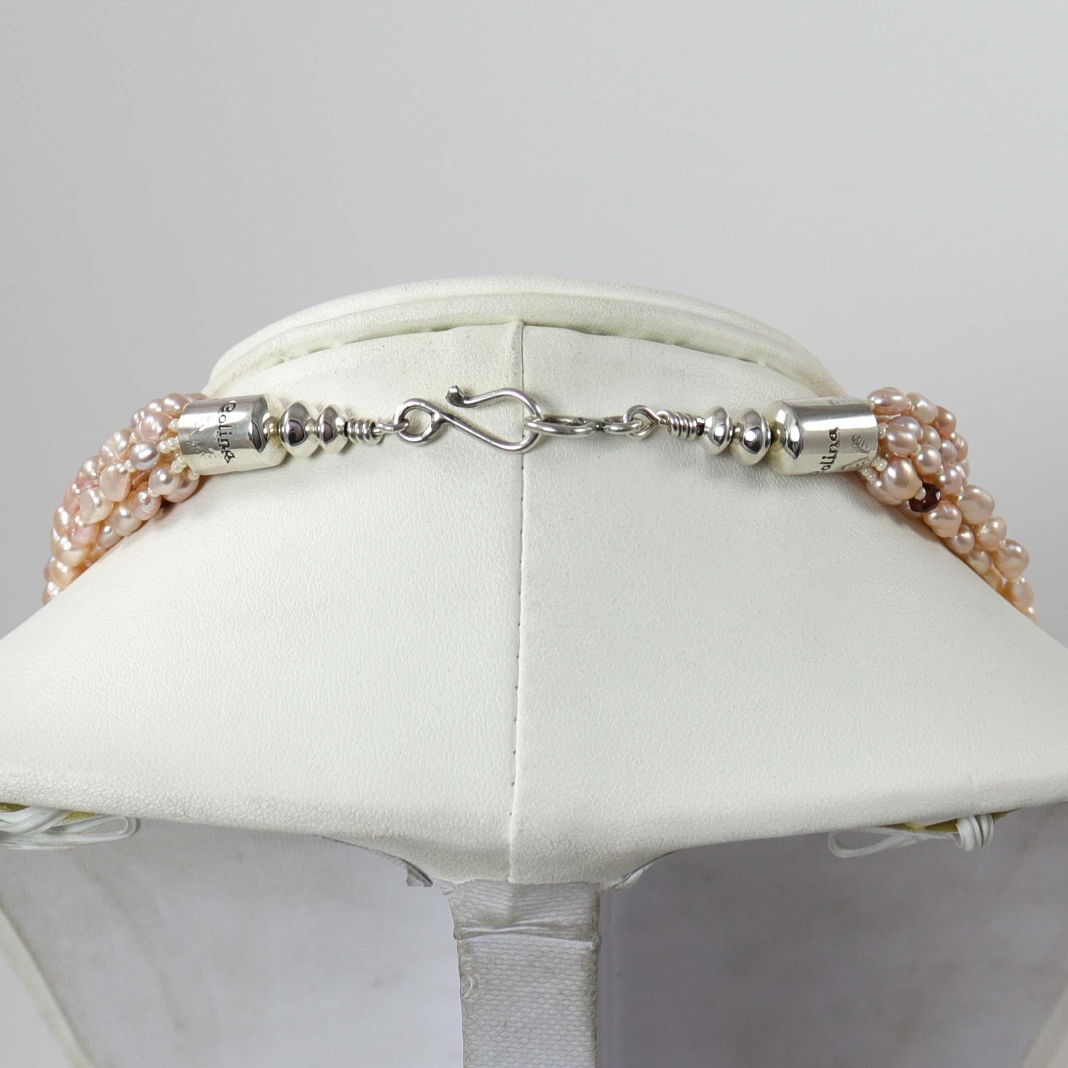 Champagne Pearl Necklace - Image 5