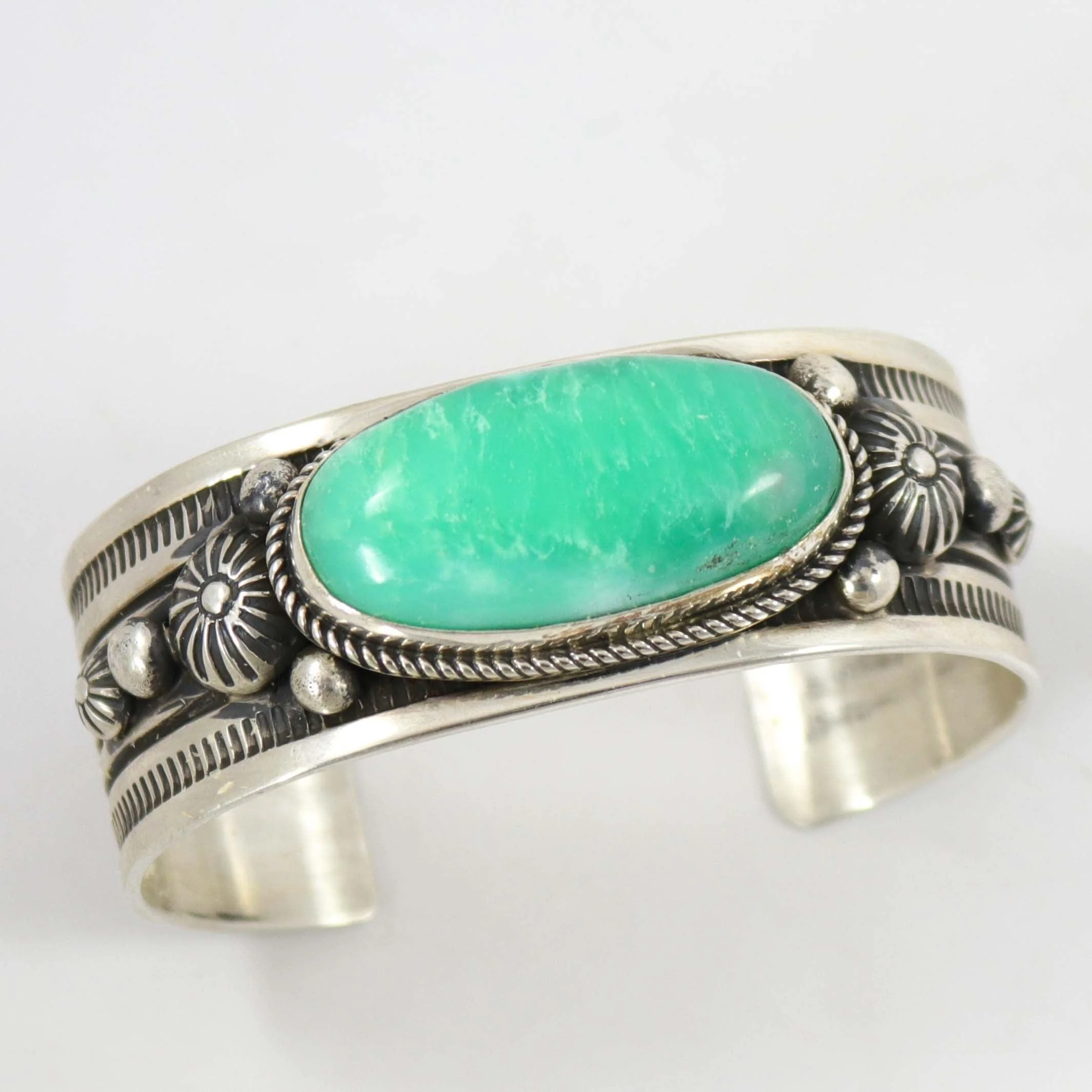 Chrysoprase Cuff
