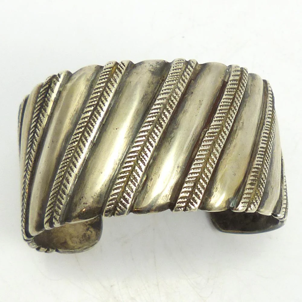 Coin Silver Cuff