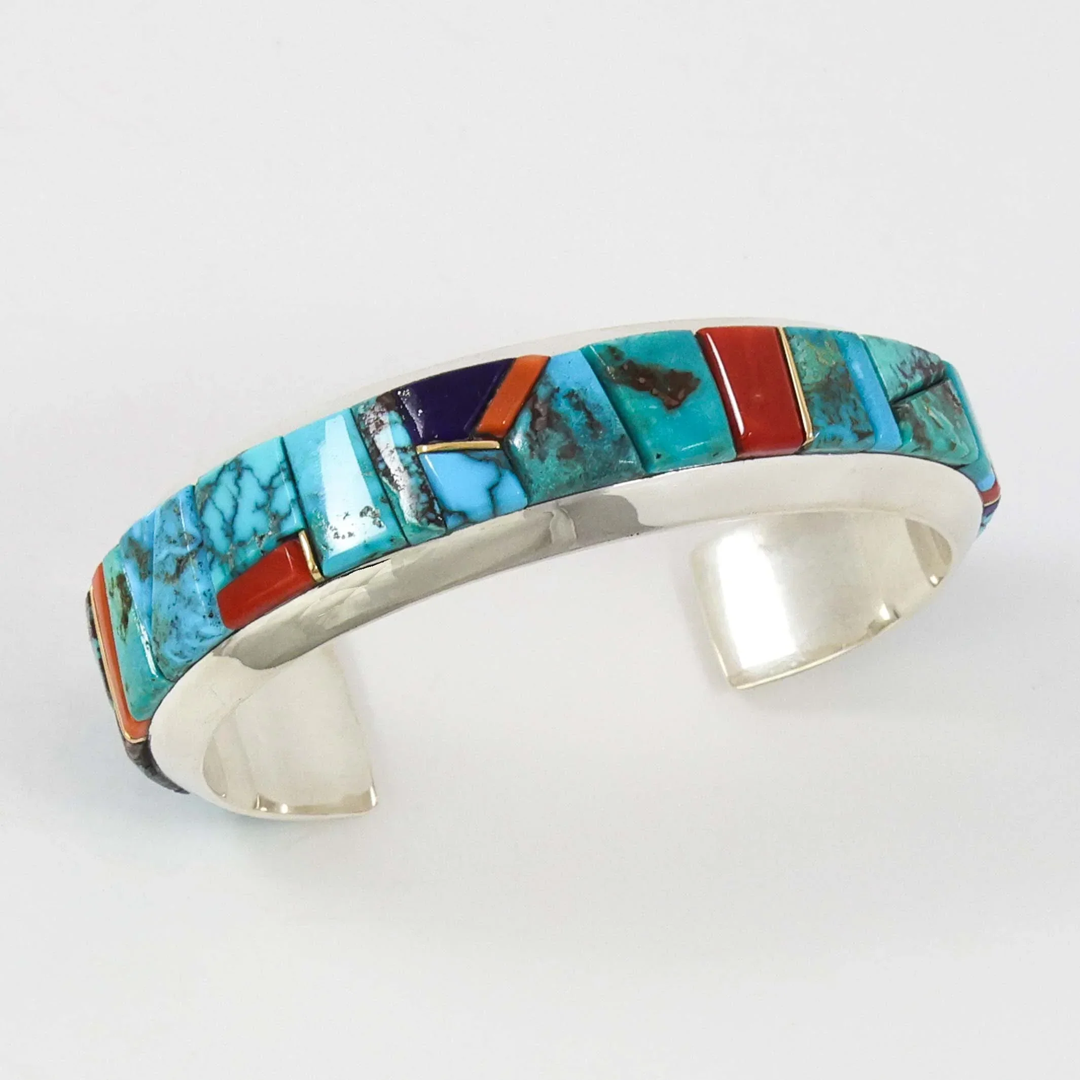 Colorful Inlay Cuff