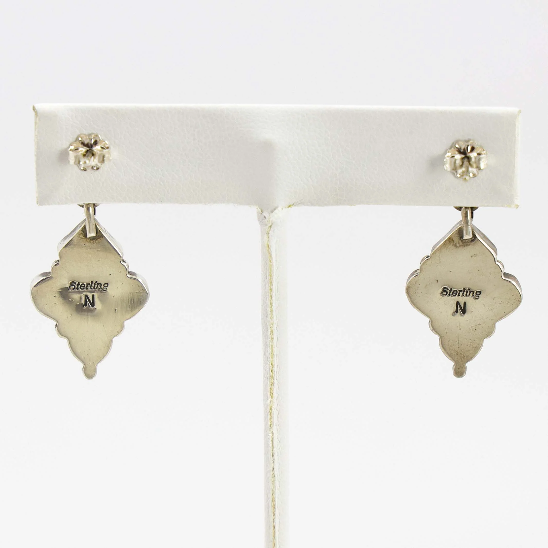 Coral and Spiny Oyster Earrings - Image 2
